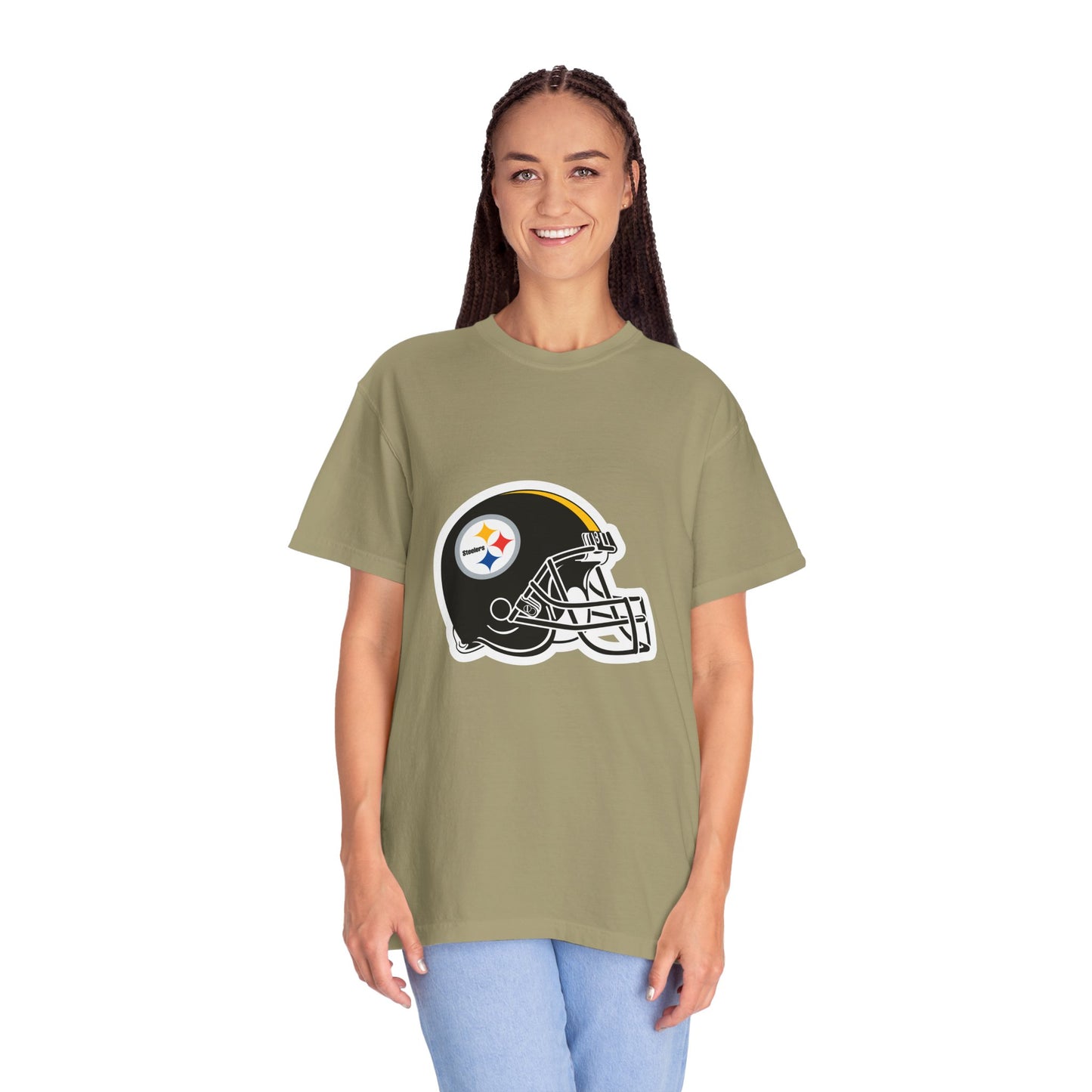 Pittsburgh Steelers Fan Gifts Garment-Dyed T-Shirt – Premium Cotton Tee for Customization