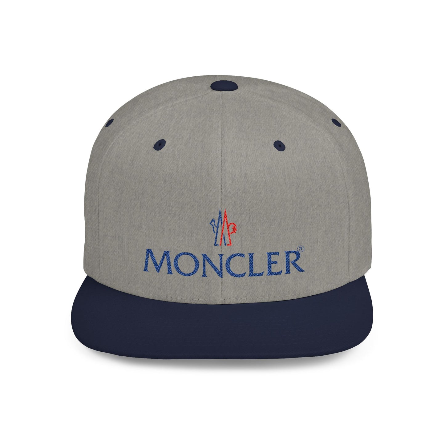 Moncler Flat Bill Snapback – Lightweight, Custom Fit, Premium Quality