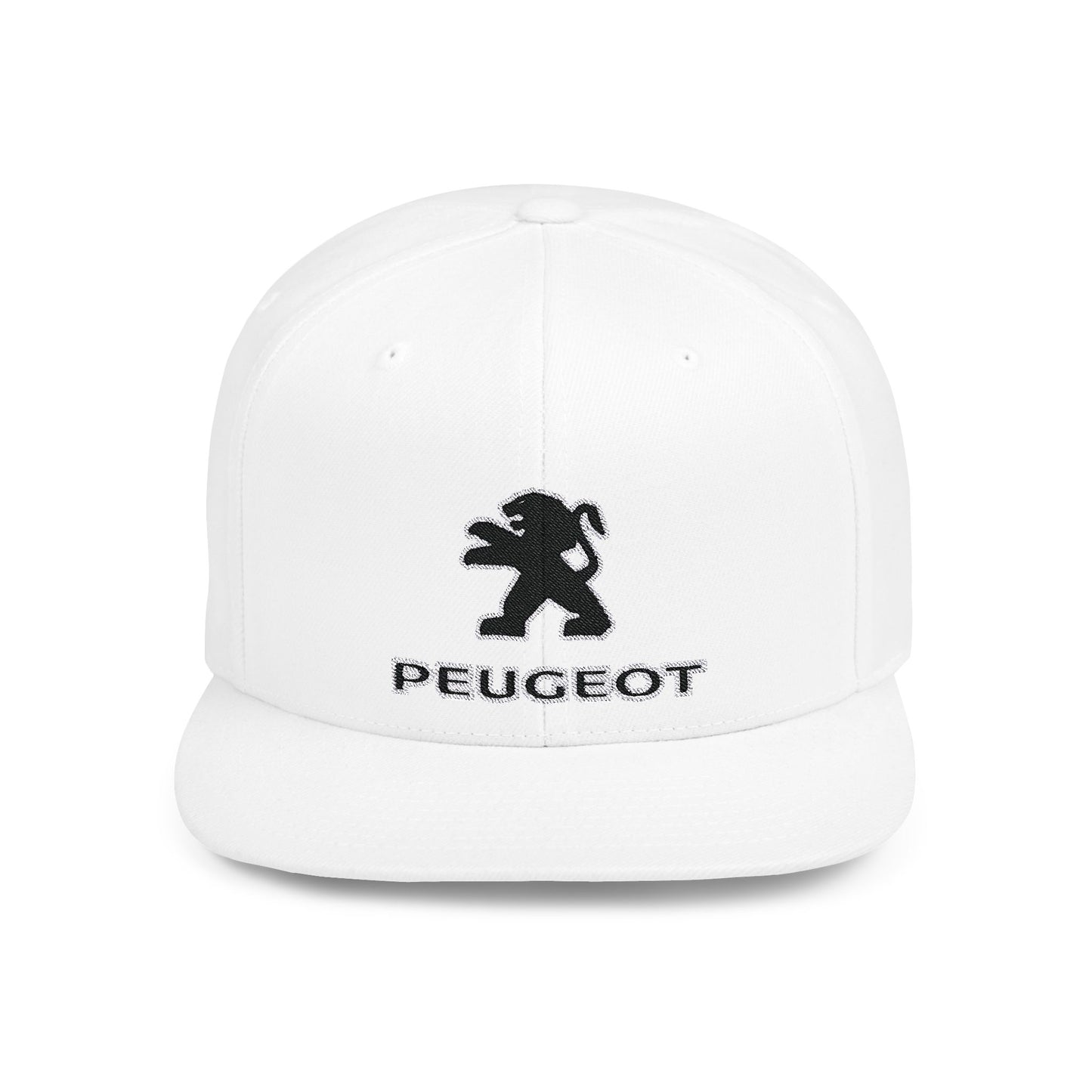 Peugeot Flat Bill Snapback – Lightweight, Custom Fit, Premium Quality