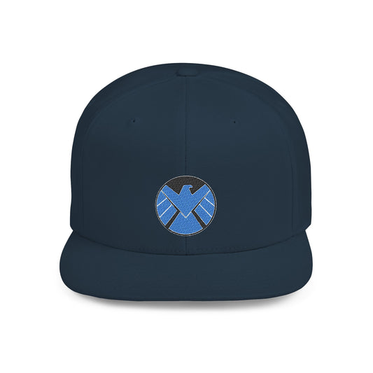 Marvel Shield Flat Bill Snapback – Lightweight, Custom Fit, Premium Quality