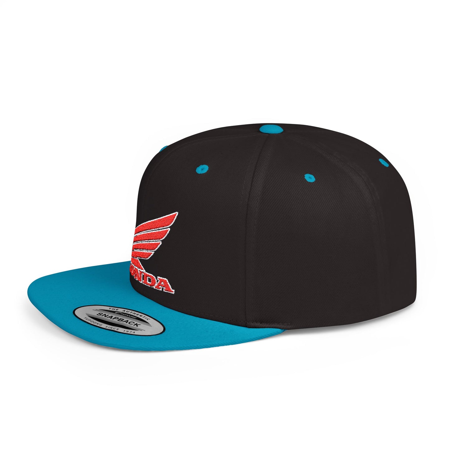 Honda Flat Bill Snapback – Lightweight, Custom Fit, Premium Quality