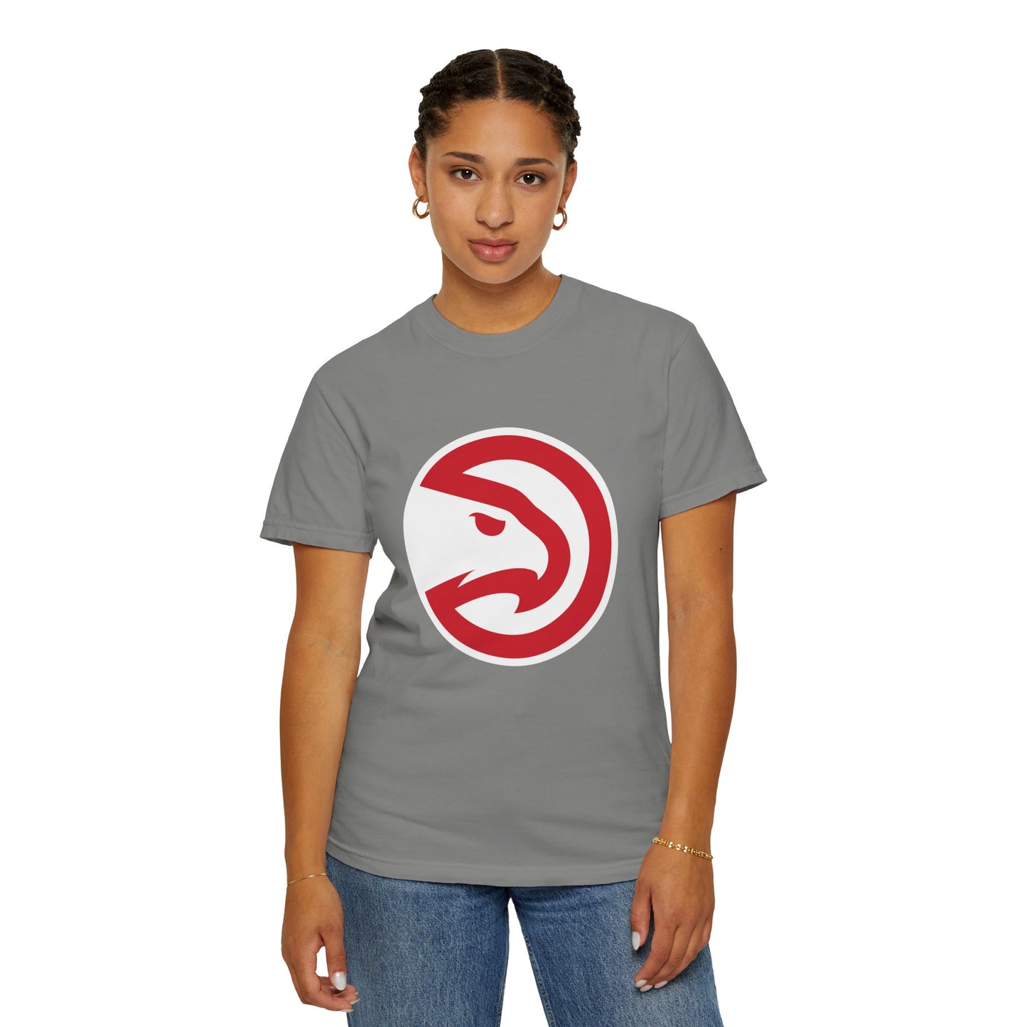 Atlanta Hawks Built Different Garment-Dyed T-Shirt – Premium Cotton Tee for Customization