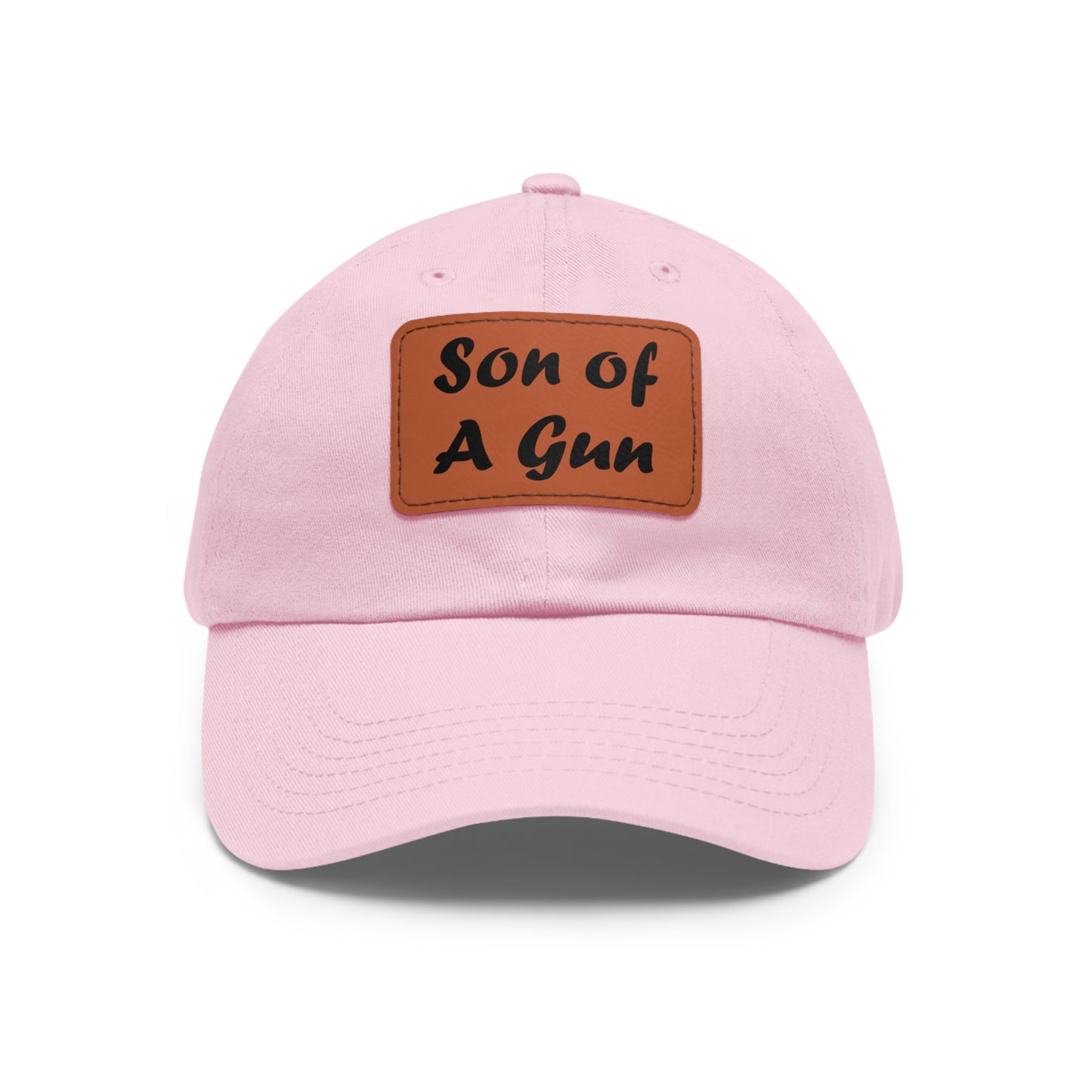 Dad Leather Patch Hat Son of A Gun – Timeless Style, Perfect Fit