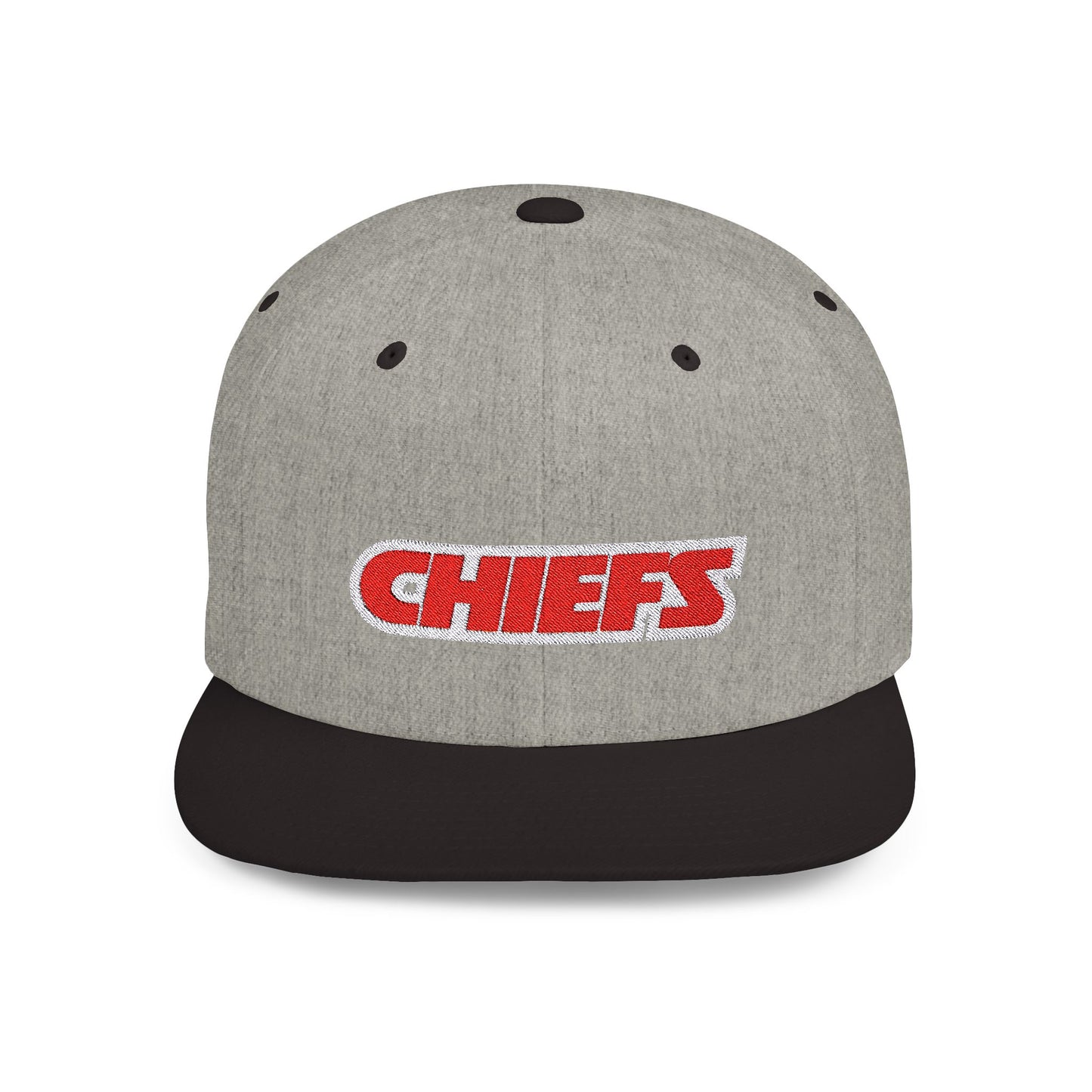 Kansas City Chiefs Football Flat Bill Snapback – Lightweight, Custom Fit, Premium Quality