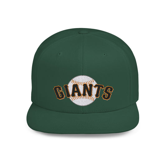 San Francisco Giants SF Baseball Flat Bill Snapback – Lightweight, Custom Fit, Premium Quality