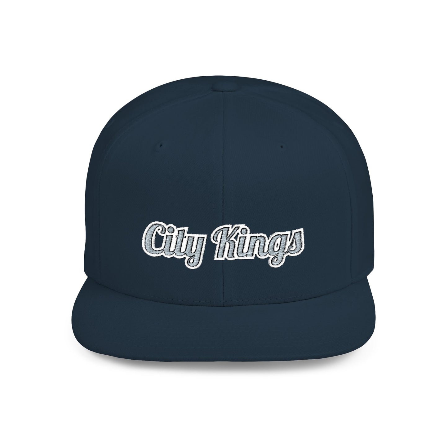 Text City Kings Flat Bill Snapback – Lightweight, Custom Fit, Premium Quality