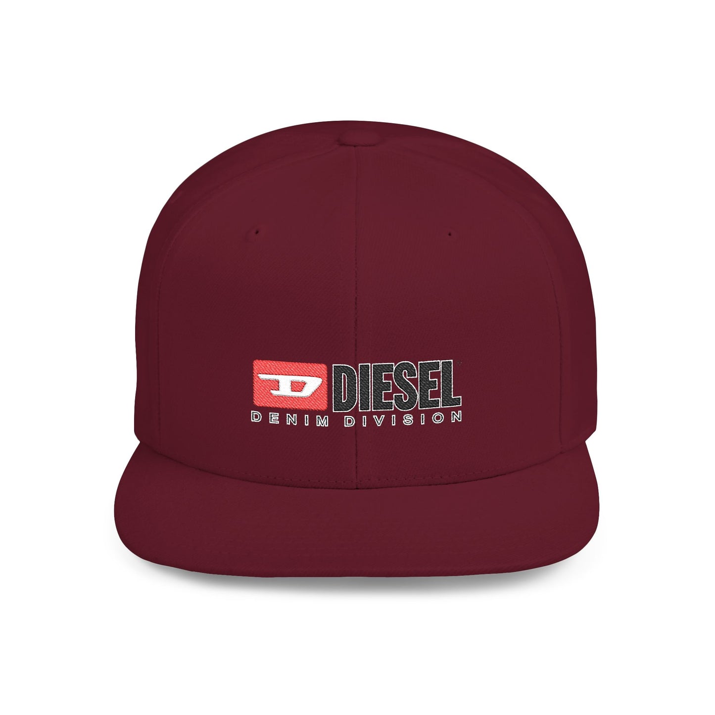 Diesel Flat Bill Snapback – Lightweight, Custom Fit, Premium Quality