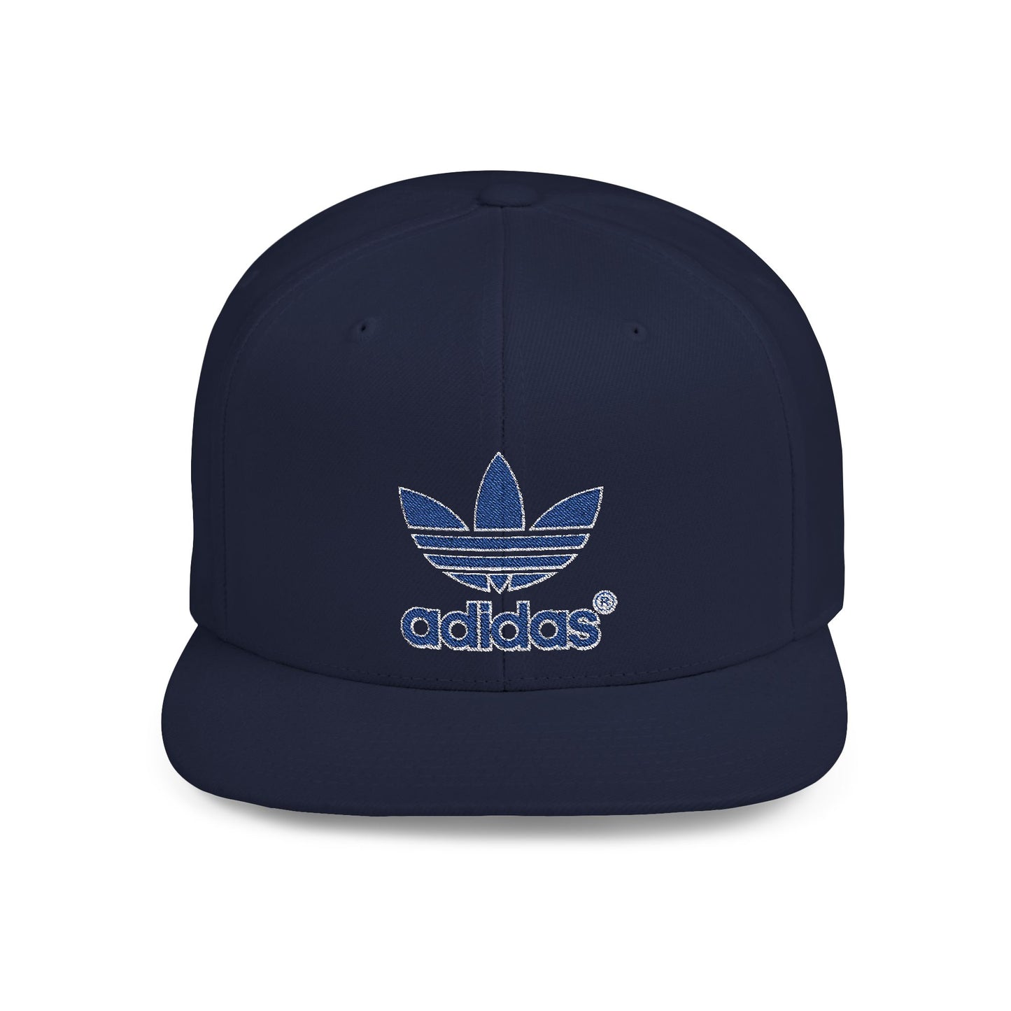 Adidas Trefoil Flat Bill Snapback – Lightweight, Custom Fit, Premium Quality