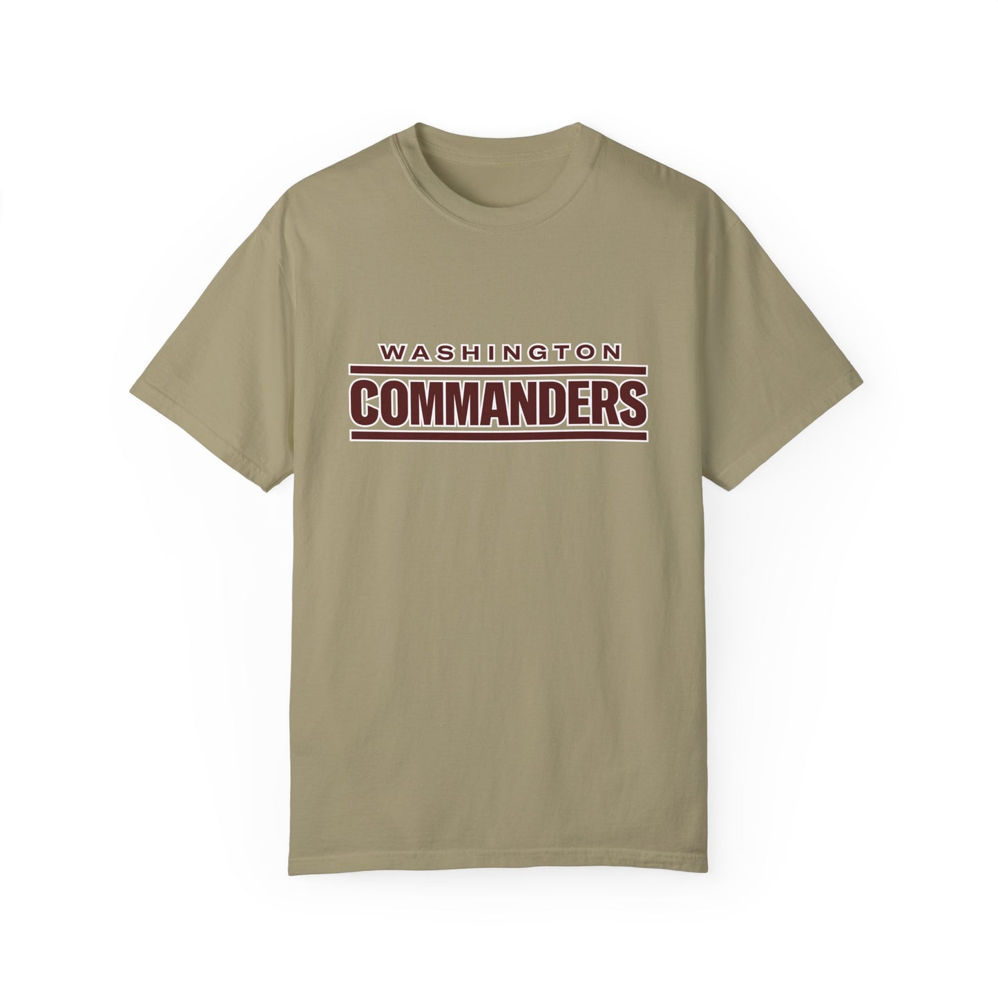 Washington Commanders Gear Garment-Dyed T-Shirt – Premium Cotton Tee for Customization