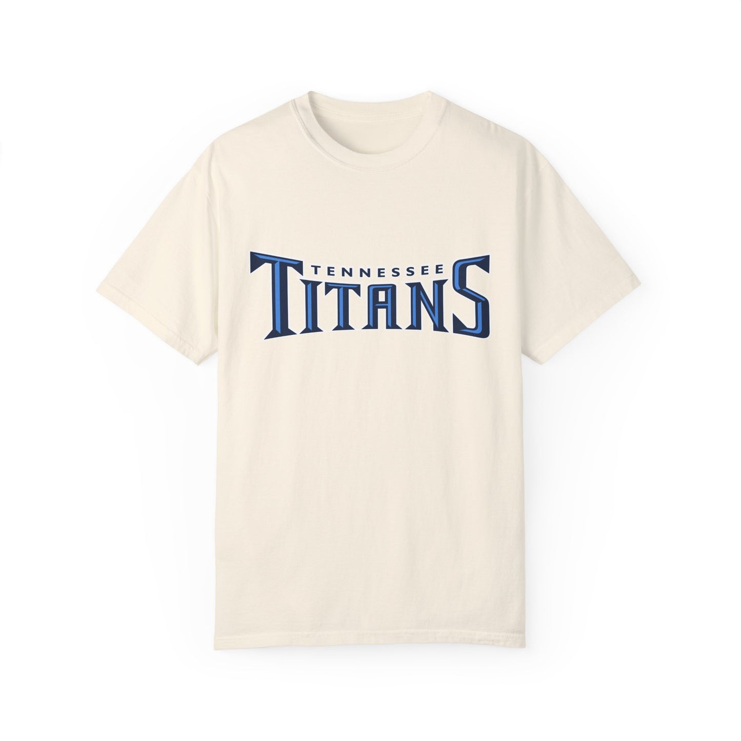 Tennessee Titans Team Merch Garment-Dyed T-Shirt – Premium Cotton Tee for Customization