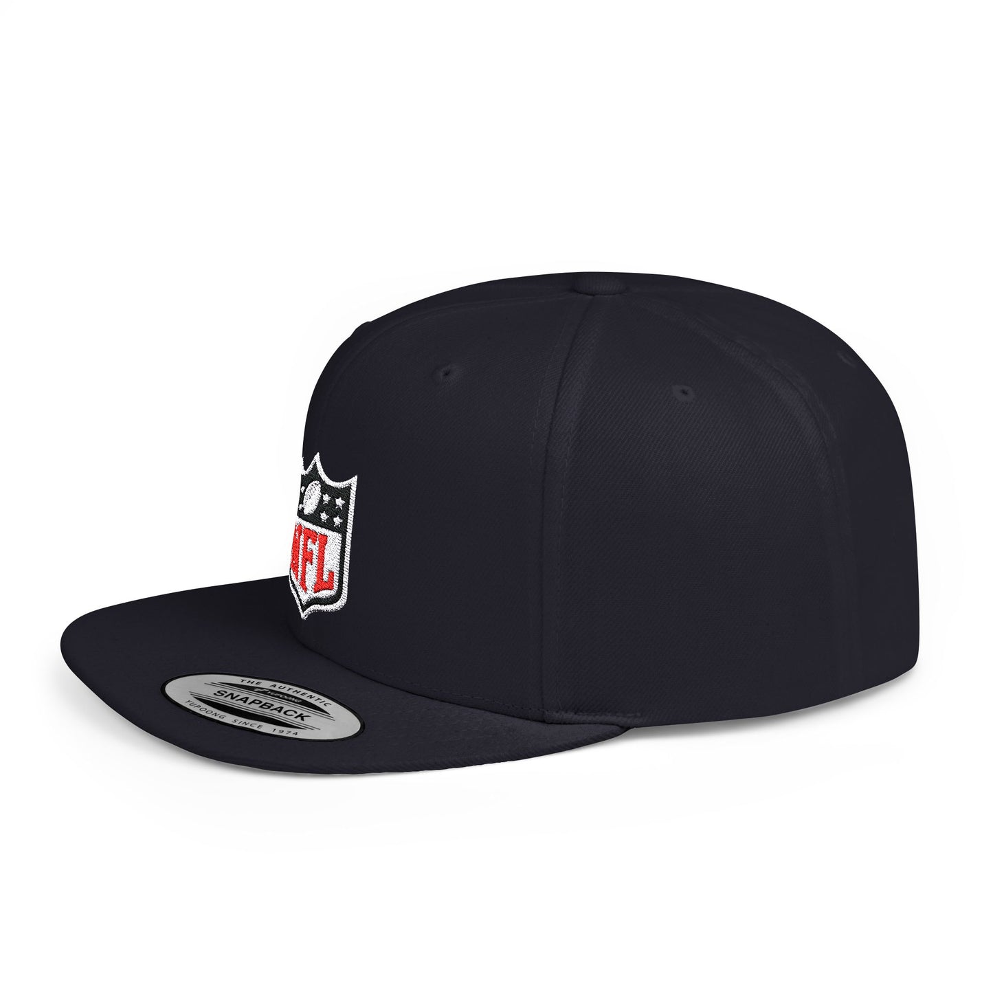 Football Flat Bill Snapback – Lightweight, Custom Fit, Premium Quality