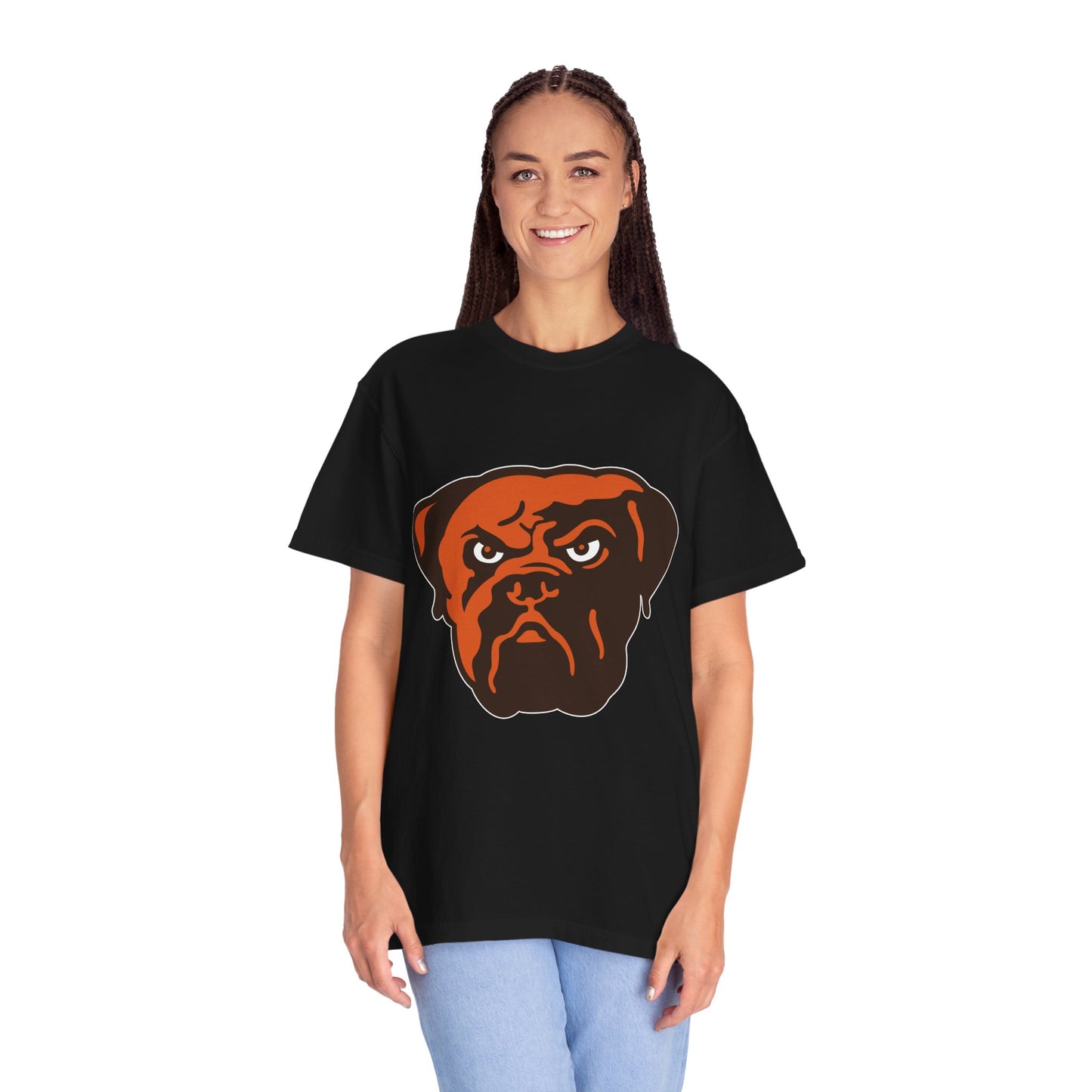 Cleveland Browns Collectibles Garment-Dyed T-Shirt – Premium Cotton Tee for Customization