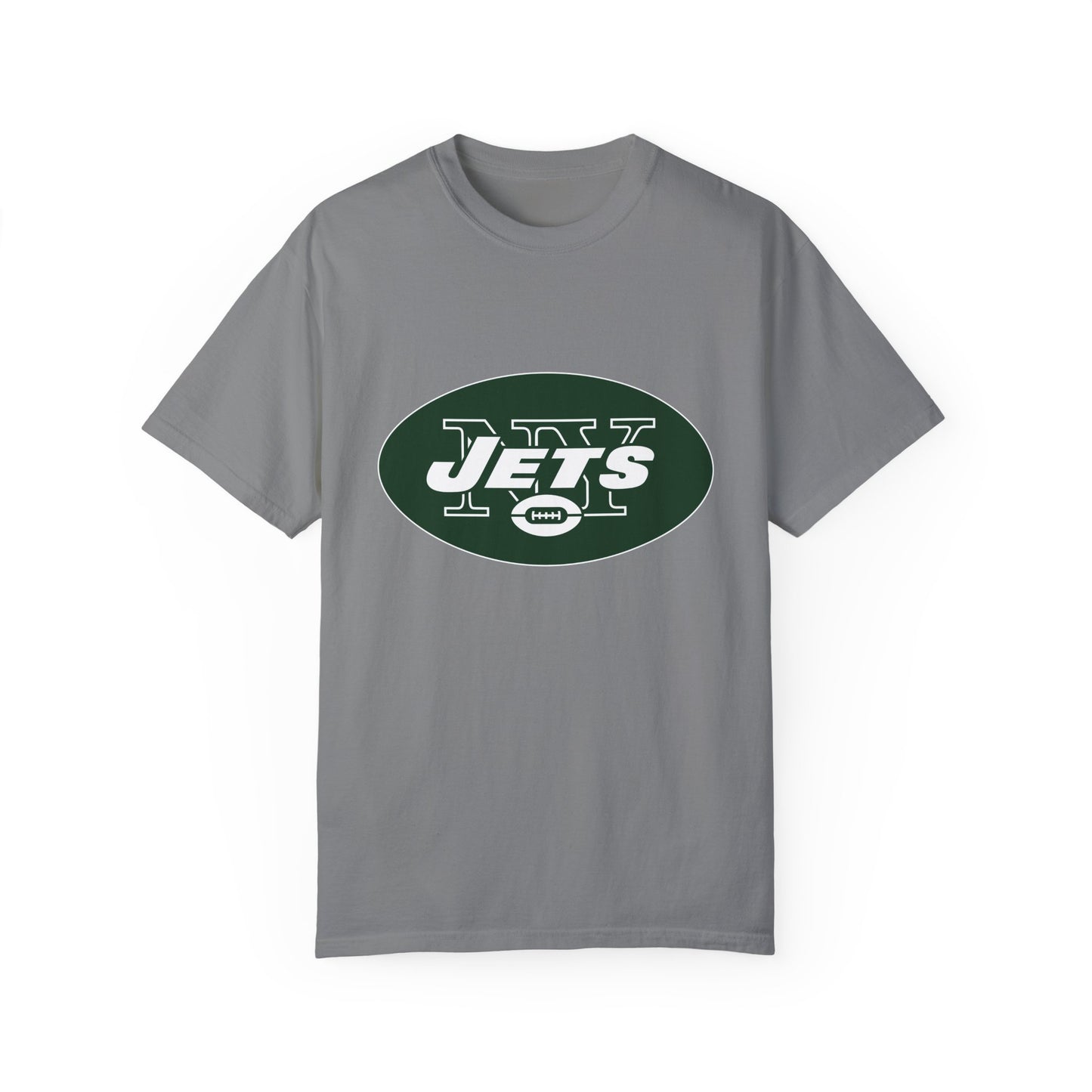 New York Jets Football Products Garment-Dyed T-Shirt – Premium Cotton Tee for Customization