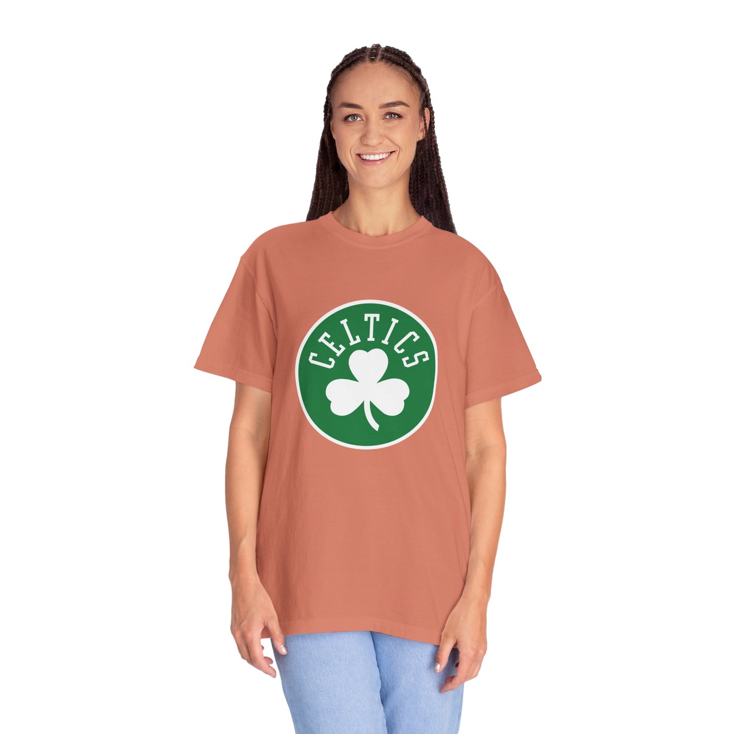 Boston Celtics Hoop Lifestyle Garment-Dyed T-Shirt – Premium Cotton Tee for Customization