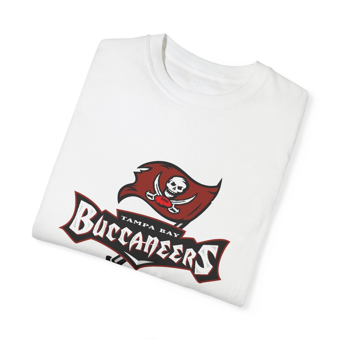 Tampa Bay Buccaneers Merchandise Garment-Dyed T-Shirt – Premium Cotton Tee for Customization