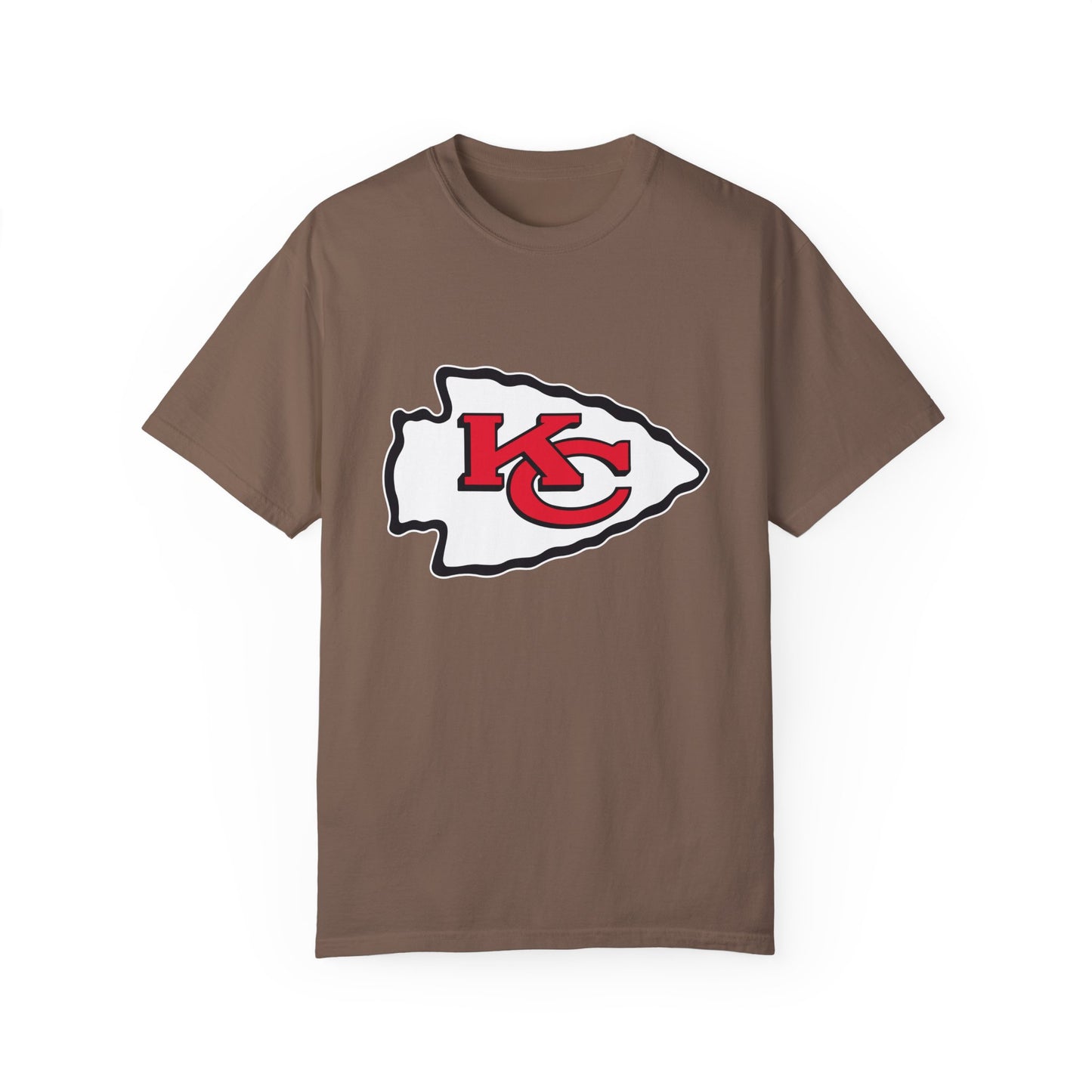 Kansas City Chiefs Collectibles Garment-Dyed T-Shirt – Premium Cotton Tee for Customization