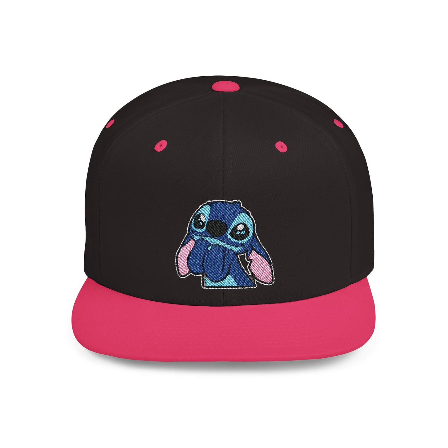 Lilo Stitch Flat Bill Snapback – Lightweight, Custom Fit, Premium Quality