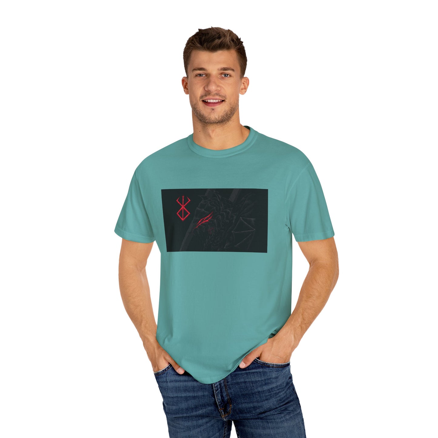 Berserk Armor Garment-Dyed T-Shirt – Premium Cotton Tee for Customization