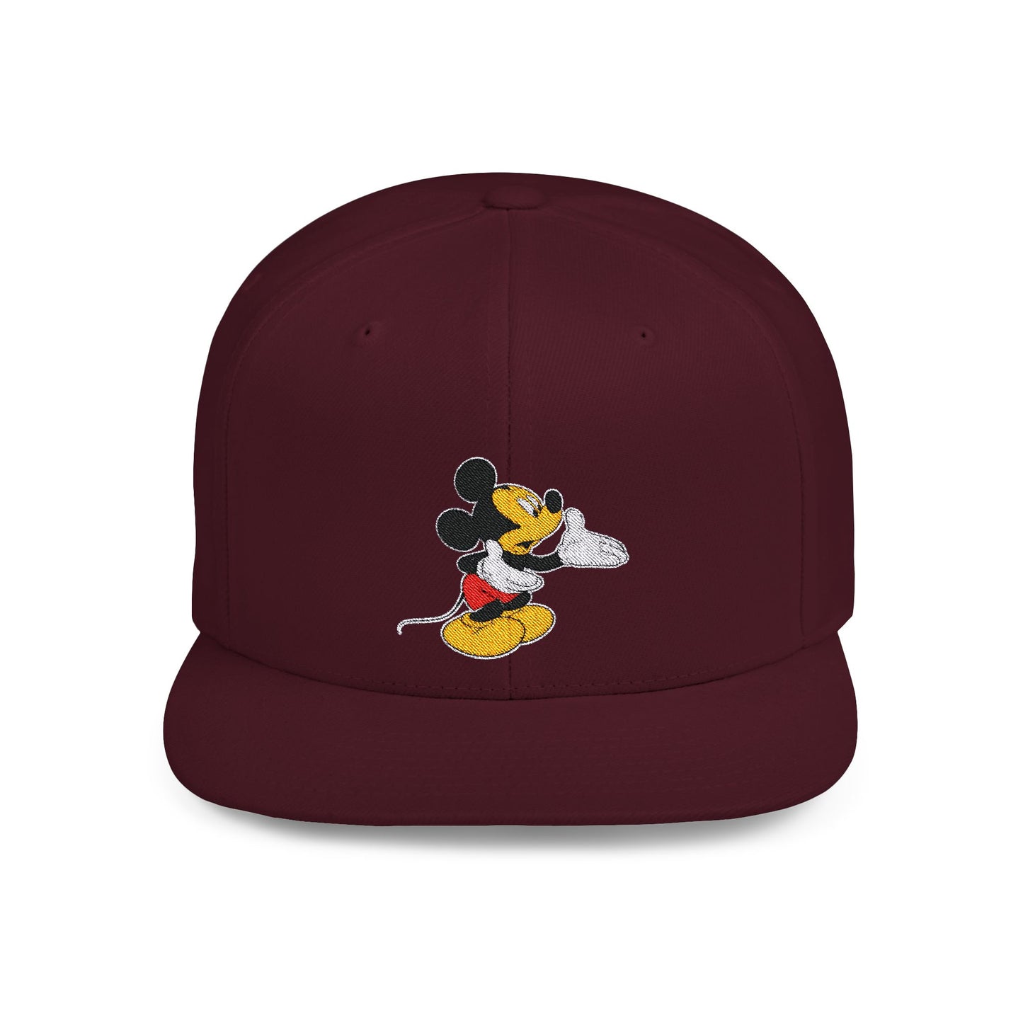 Mickey Mouse Wondering Disney Flat Bill Snapback – Lightweight, Custom Fit, Premium Quality