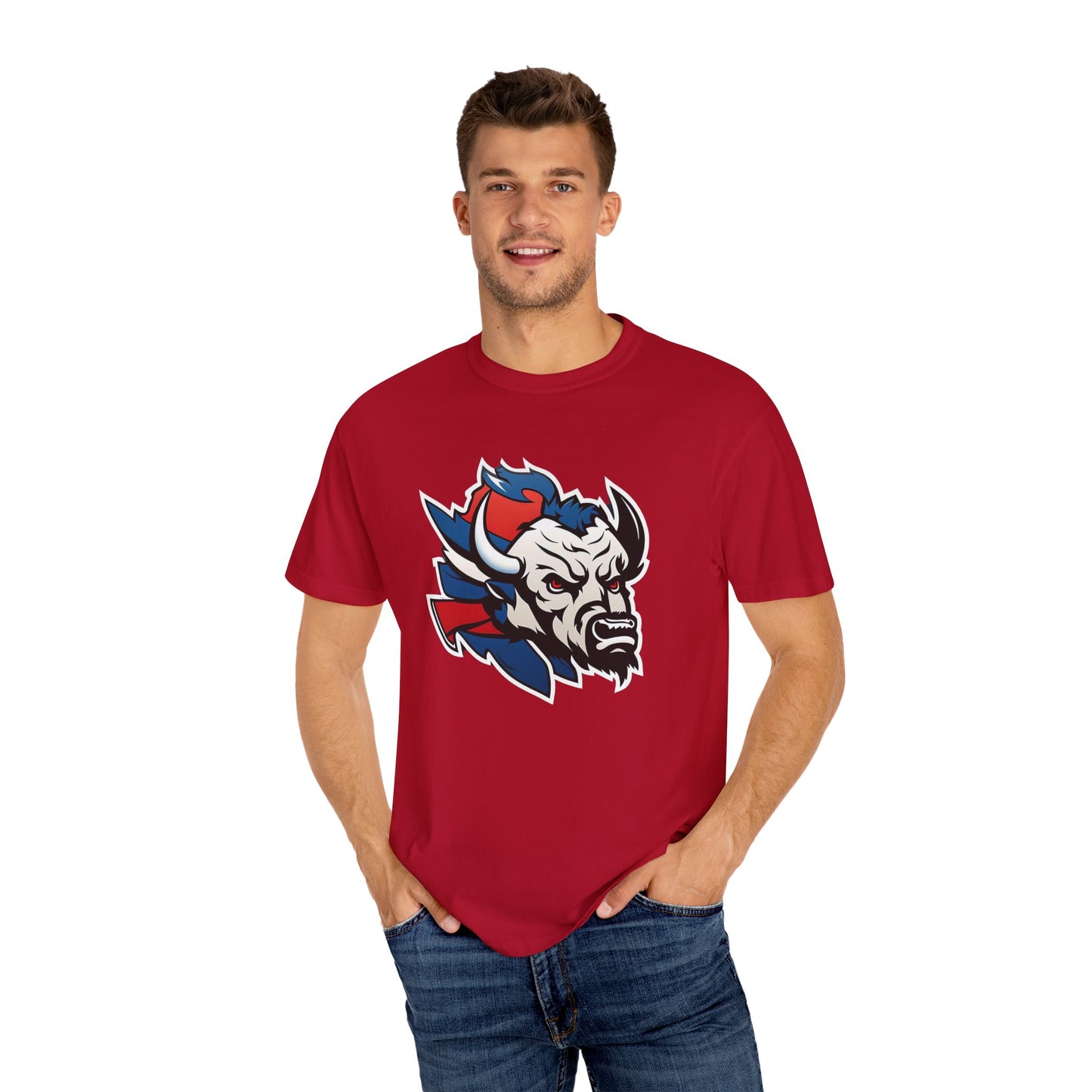 Buffalo Bills Football Family Garment-Dyed T-Shirt – Premium Cotton Tee for Customization