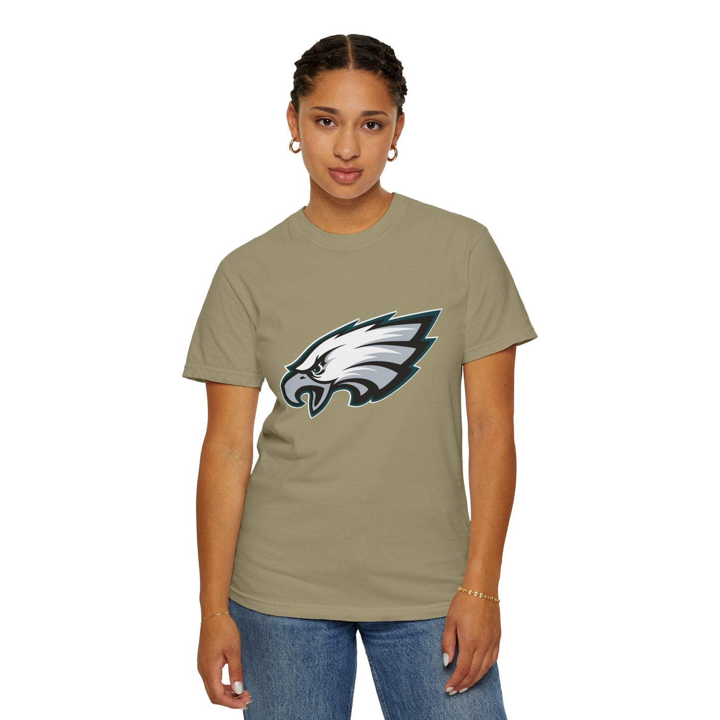 Philadelphia Eagles Pride Garment-Dyed T-Shirt – Premium Cotton Tee for Customization