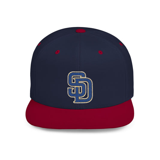 San Diego Padres Padres Fans Flat Bill Snapback – Lightweight, Custom Fit, Premium Quality