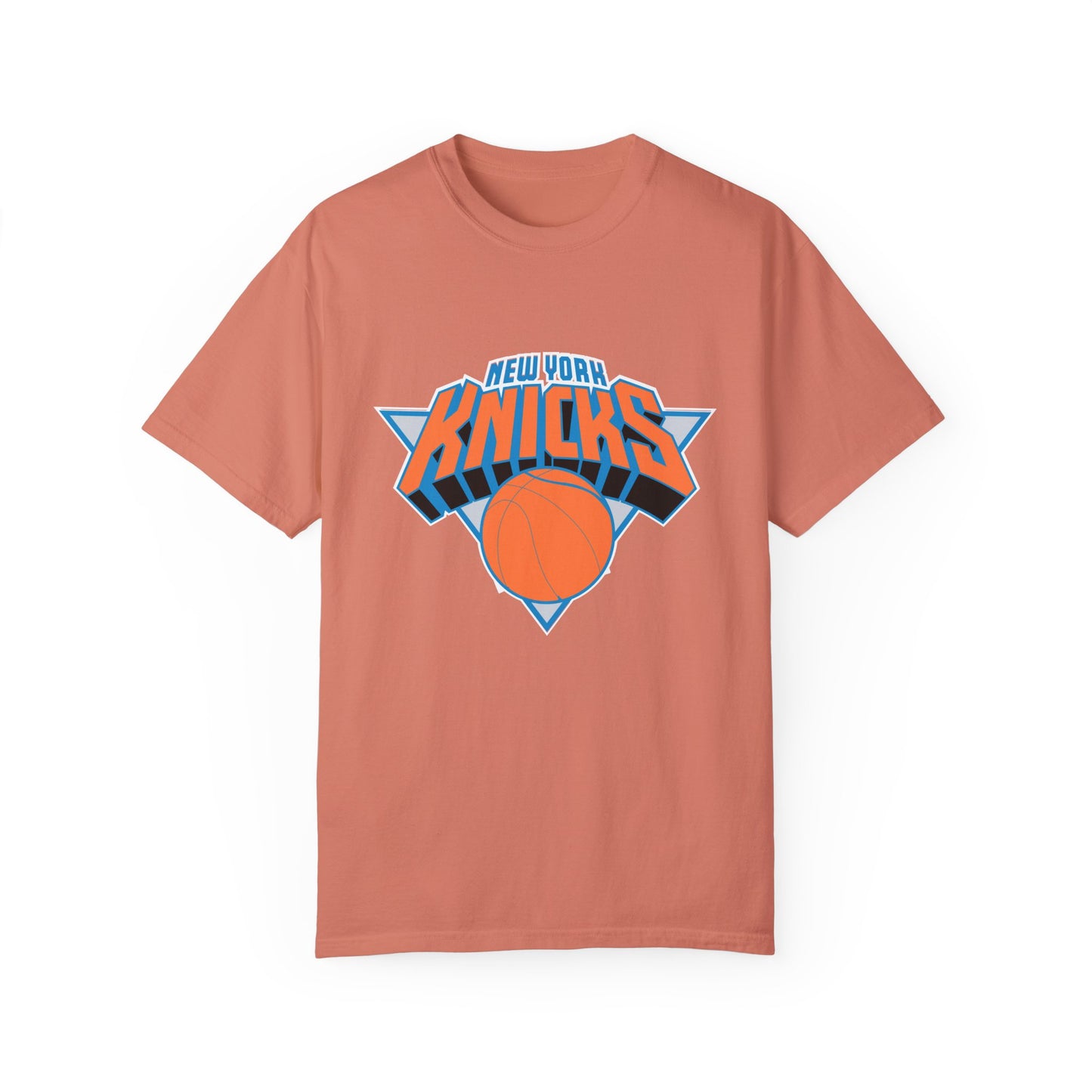 New York Knicks Hoop Lifestyle Garment-Dyed T-Shirt – Premium Cotton Tee for Customization