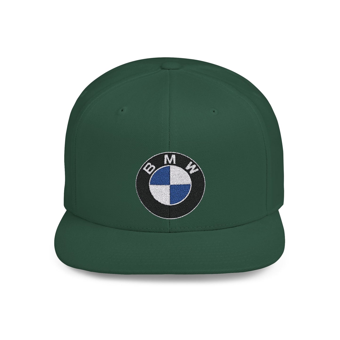 BMW Flat Bill Snapback – Lightweight, Custom Fit, Premium Quality