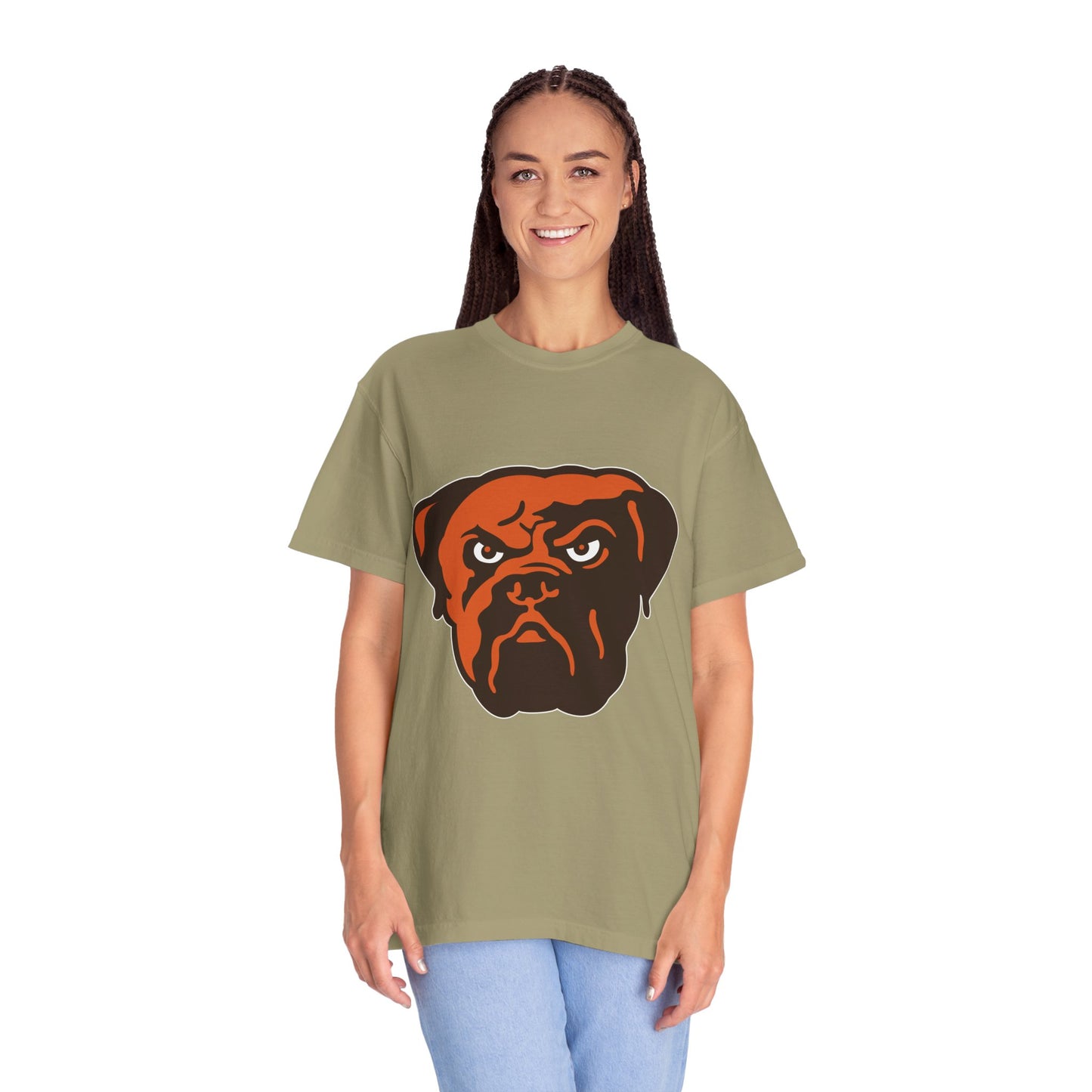 Cleveland Browns Collectibles Garment-Dyed T-Shirt – Premium Cotton Tee for Customization