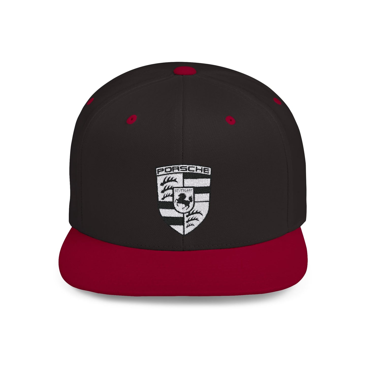 Porsche Flat Bill Snapback – Lightweight, Custom Fit, Premium Quality