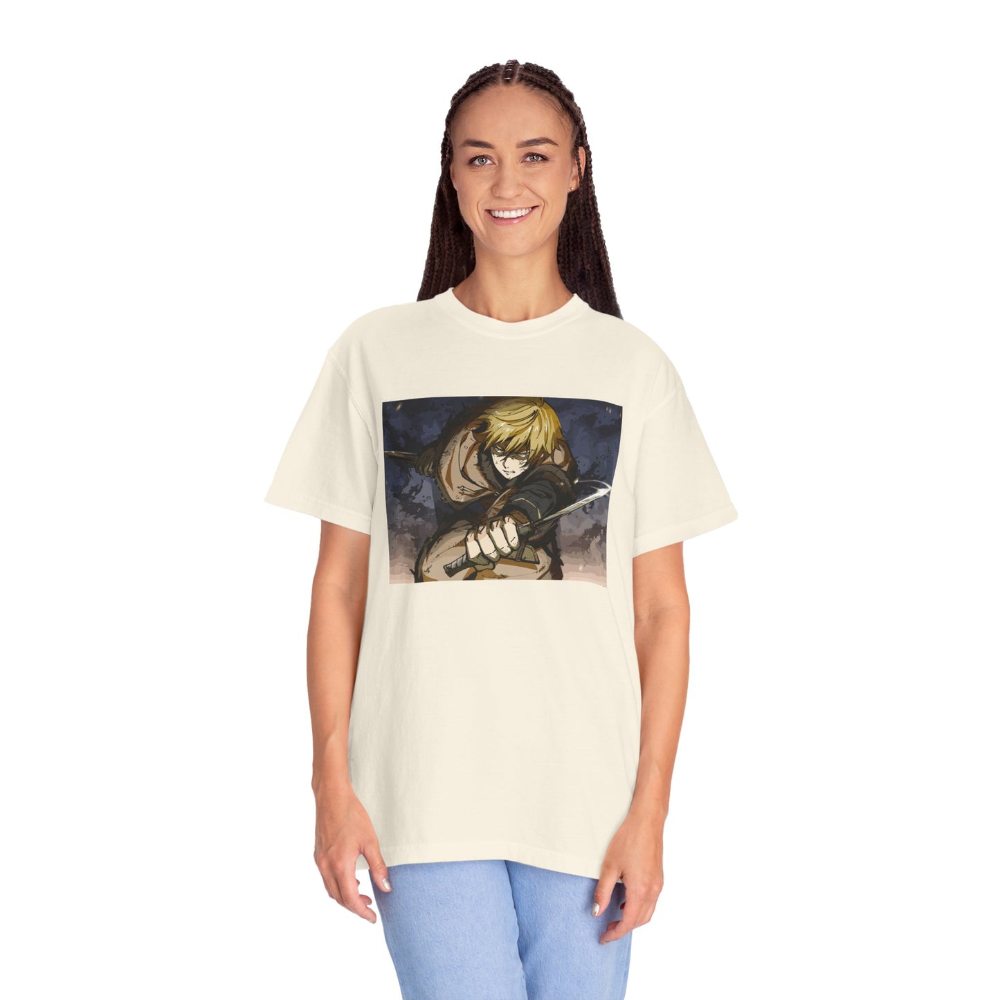 Vinland Saga Thorfinn 5K Garment-Dyed T-Shirt – Premium Cotton Tee