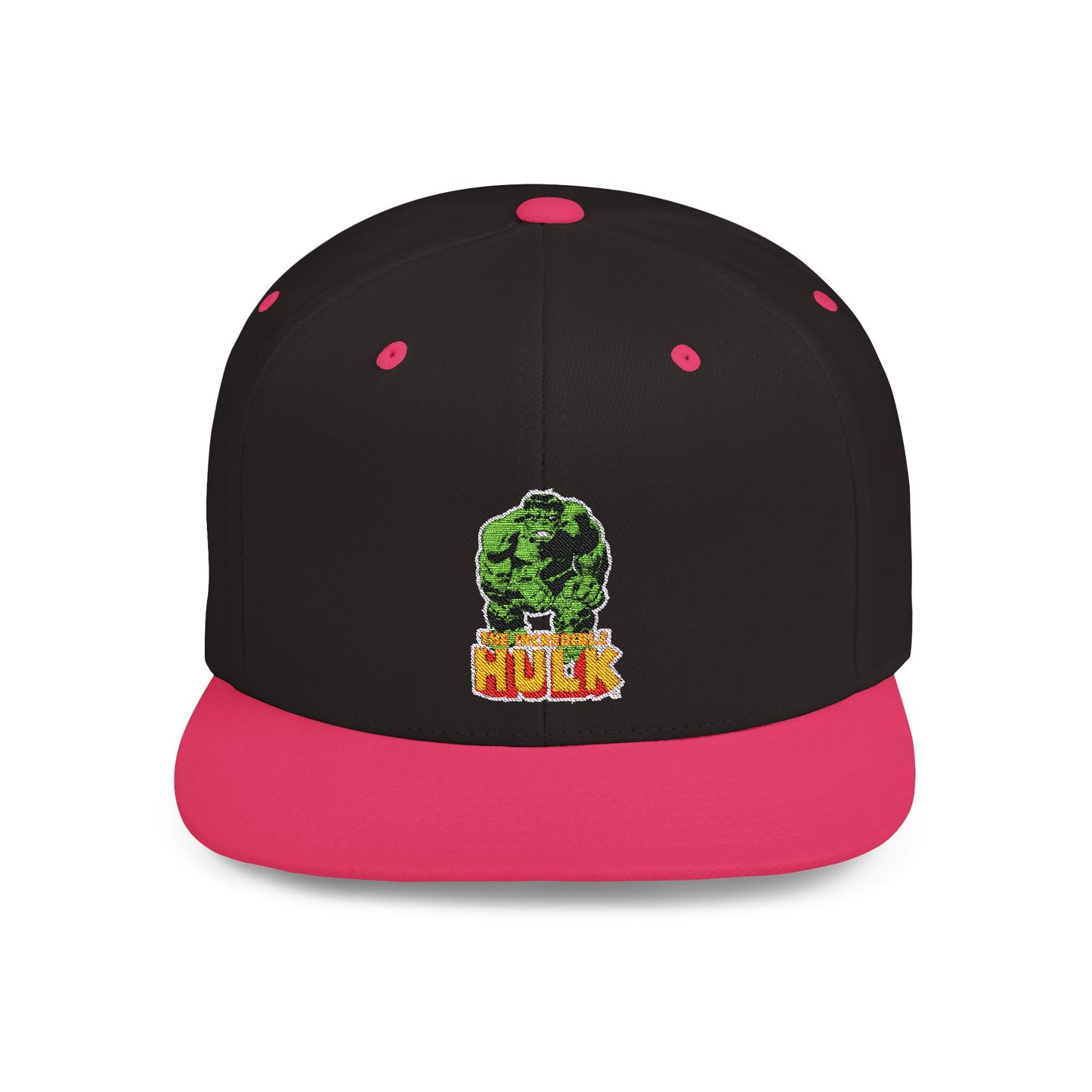 The Incredible Hulk Flat Bill Snapback – Lightweight, Custom Fit, Premium Quality