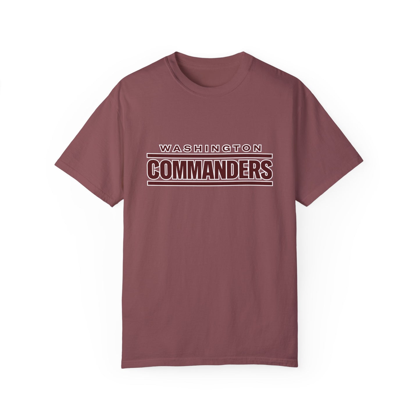 Washington Commanders Gear Garment-Dyed T-Shirt – Premium Cotton Tee for Customization