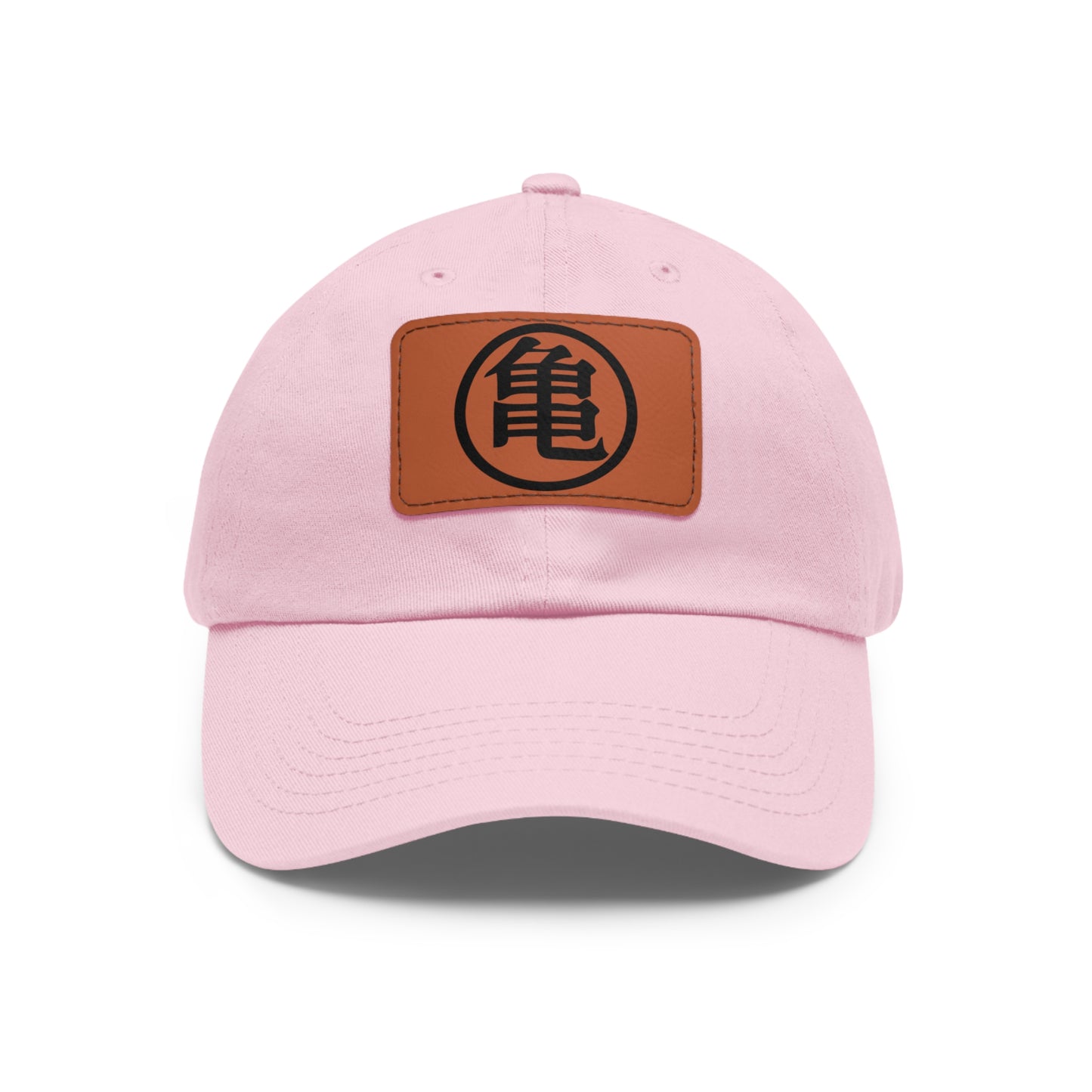 Dad Leather Patch Hat Goku Logo  – Timeless Style, Perfect Fit