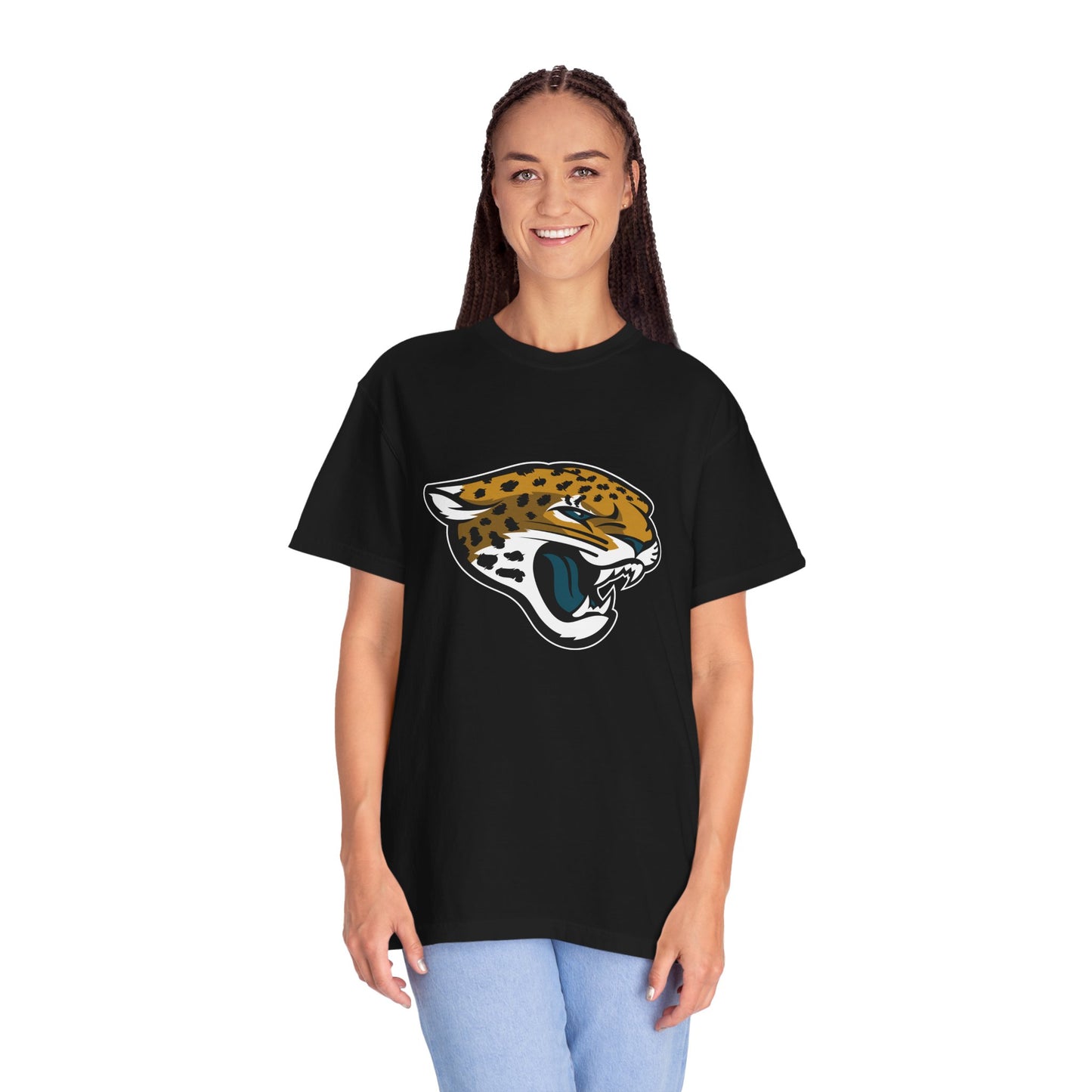 Jacksonville Jaguars Team Merch Garment-Dyed T-Shirt – Premium Cotton Tee for Customization