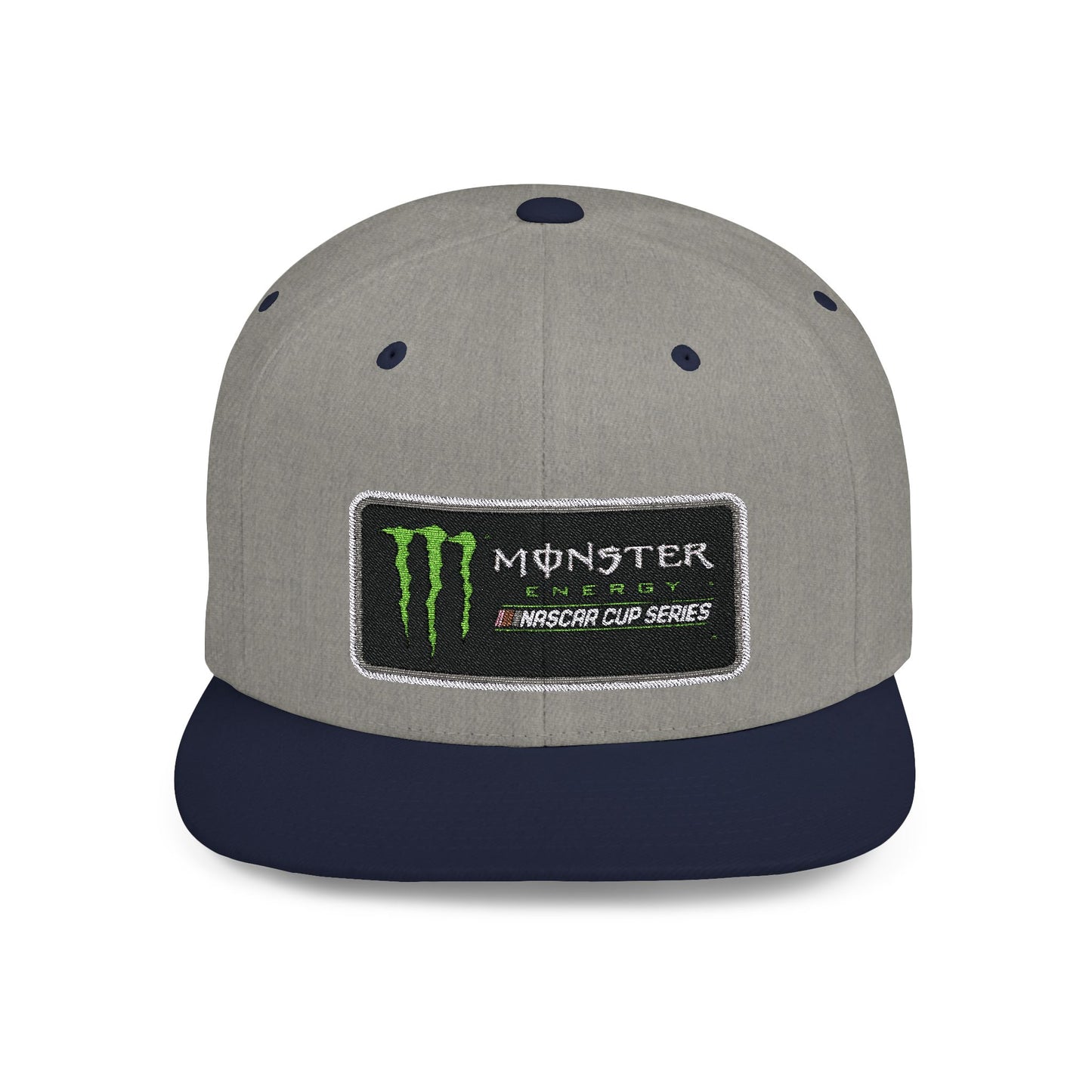 Monster Flat Bill Snapback – Lightweight, Custom Fit, Premium Quality