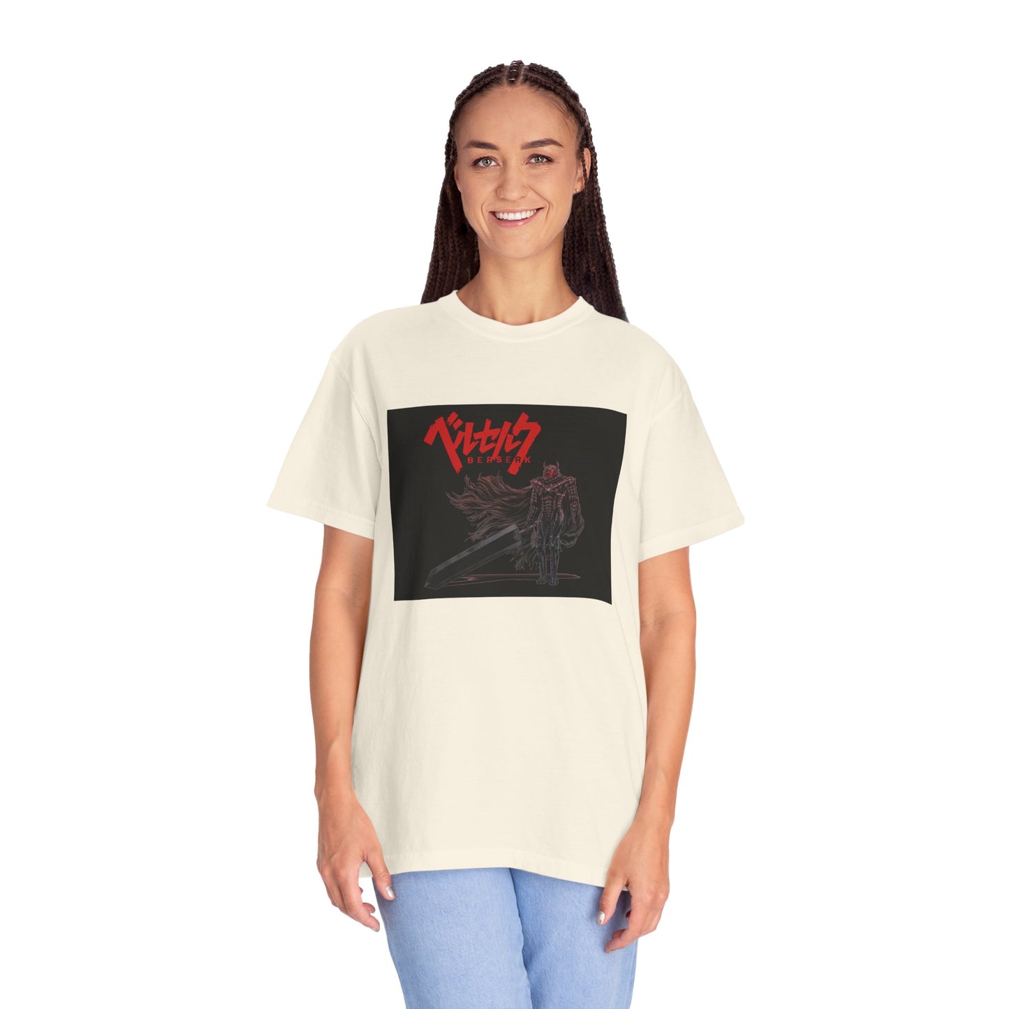 Berserk Berserker Garment-Dyed T-Shirt – Premium Cotton Tee for Customization