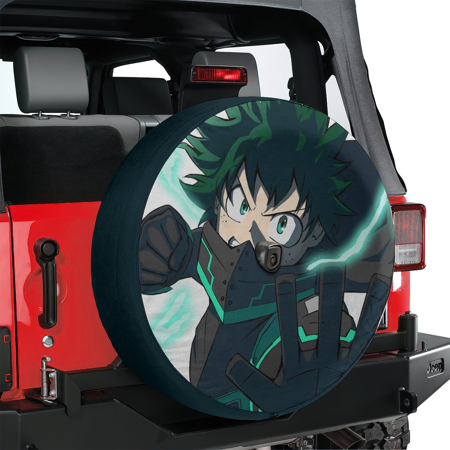 Izuku Midoriya Spare Tire Cover – Premium Waterproof UV Resistant Protector
