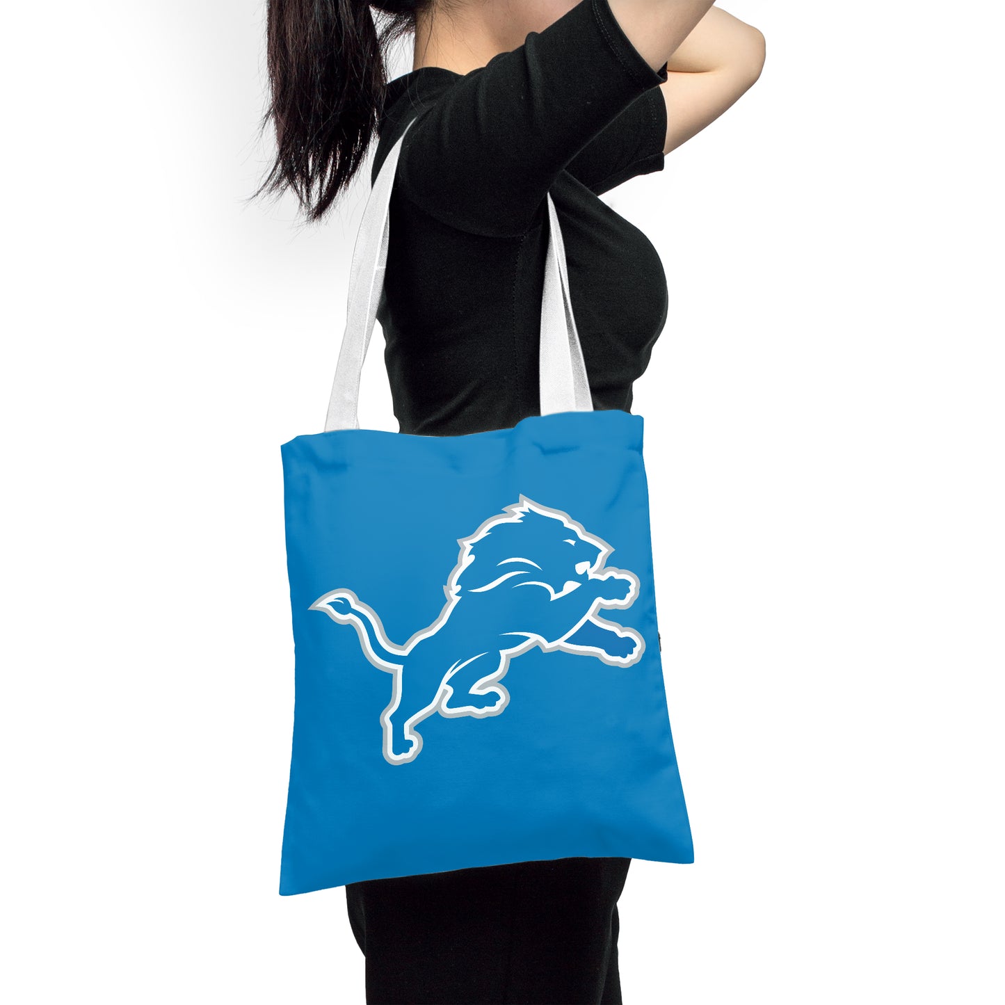 Detroit Lions NFL Fans Polyester Canvas Tote Bag – Durable and Stylish