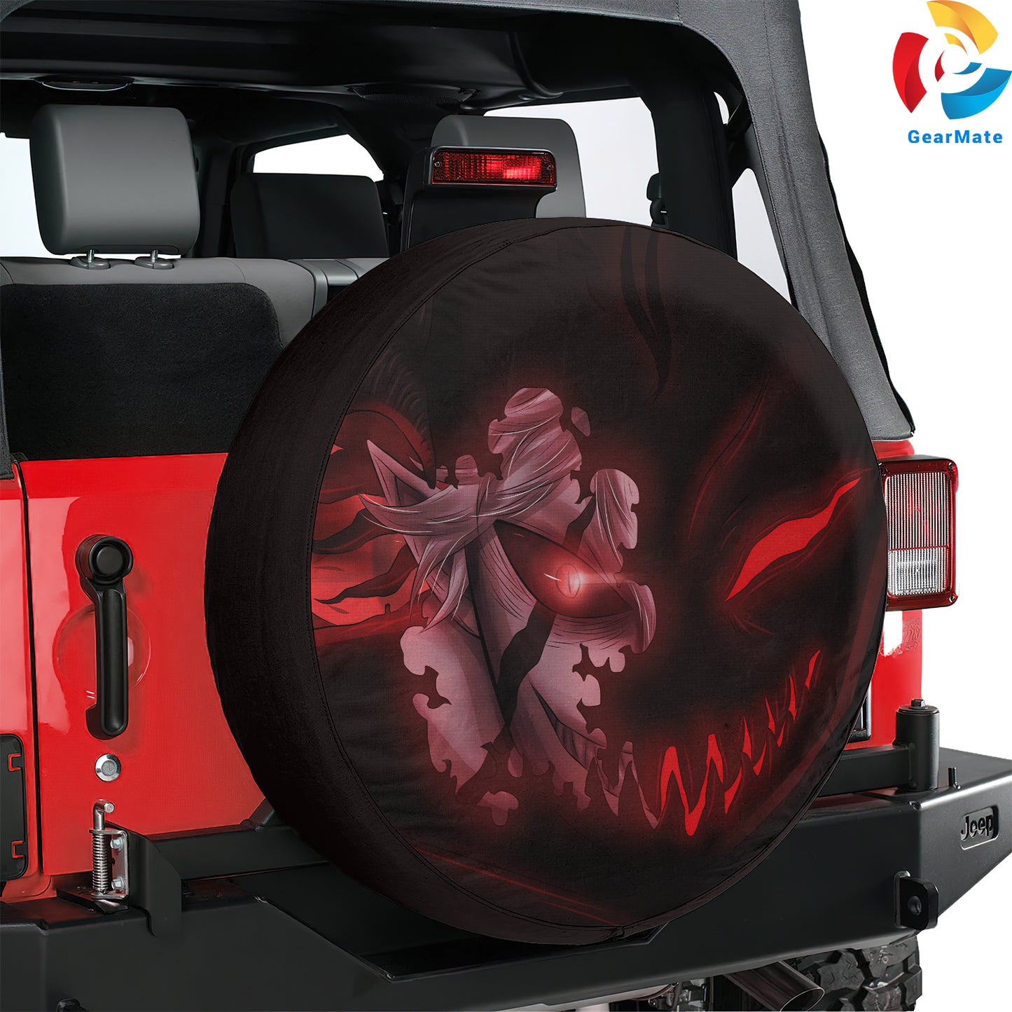 Liebe Black Clover Anime Spare Tire Cover – Premium Waterproof UV Resistant Protector