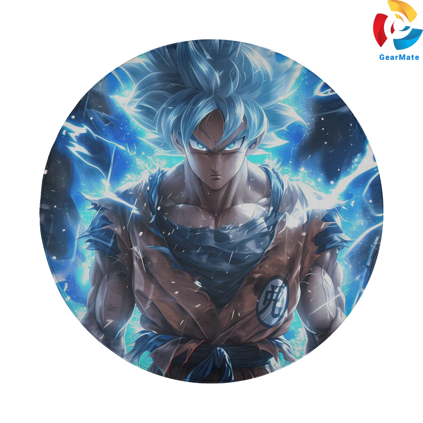 Super Saiyan Blue Son Goku Spare Tire Cover – Premium Waterproof UV-Resistant Protector