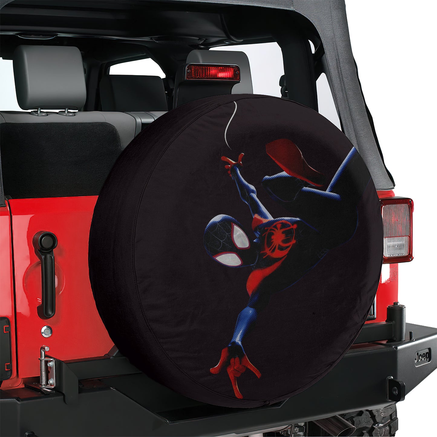 Miles Morales Be Greater Spare Tire Cover – Premium Waterproof UV Resistant Protector