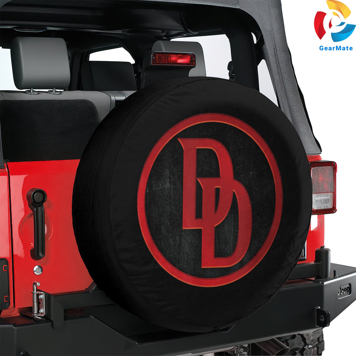 Daredevil Born Spare Tire Cover – Premium Waterproof UV Resistant Protector