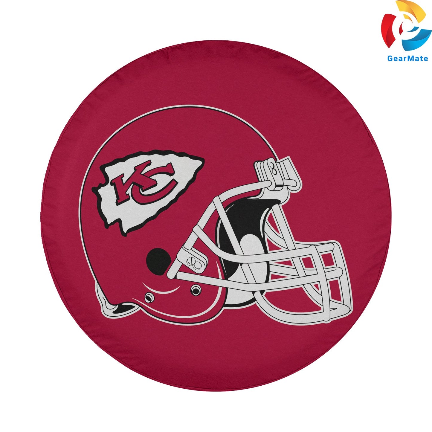 Kansas City Chiefs NFL Spare Tire Cover – Premium Waterproof UV-Resistant Protector