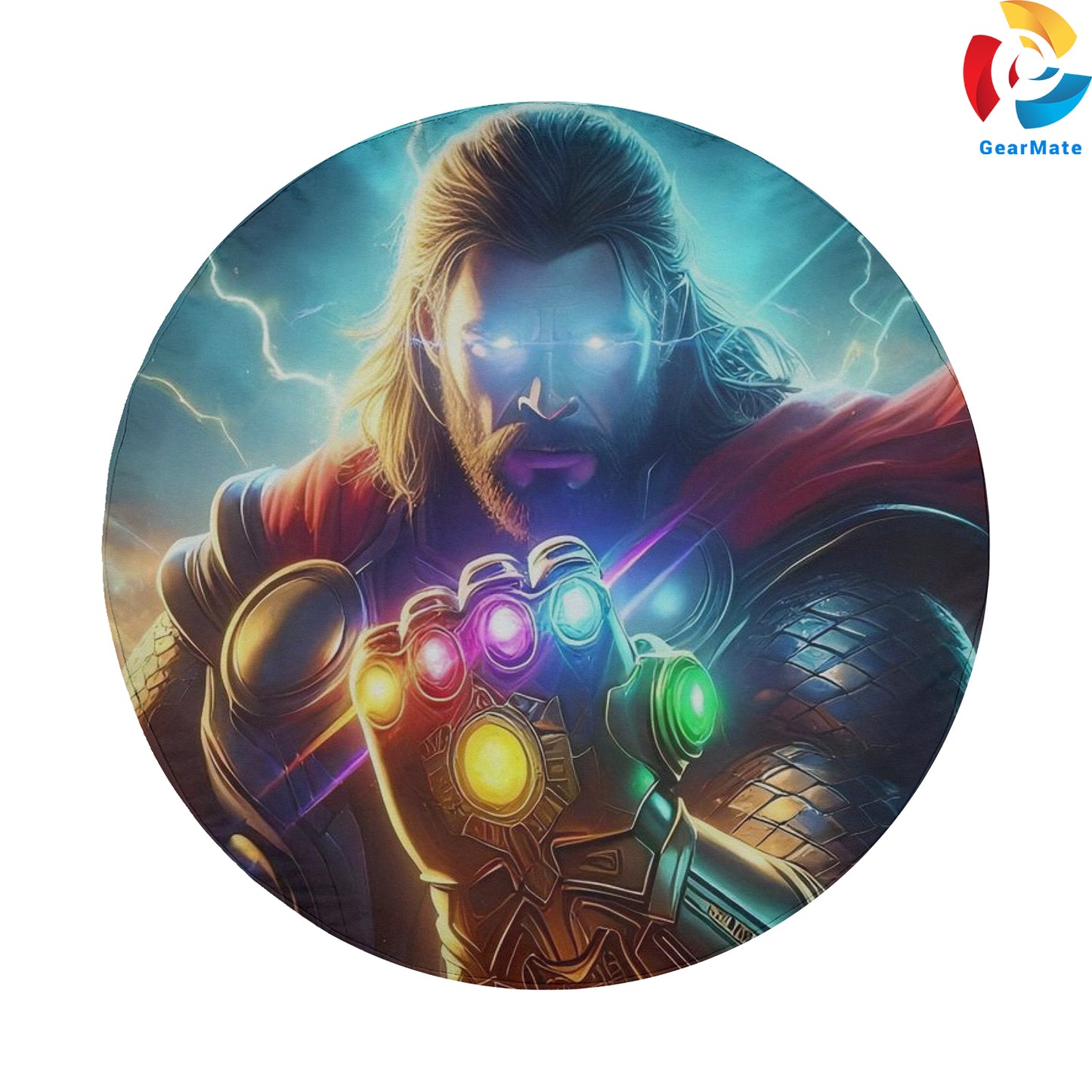 Thor Infinity Stones Spare Tire Cover – Premium Waterproof UV Resistant Protector