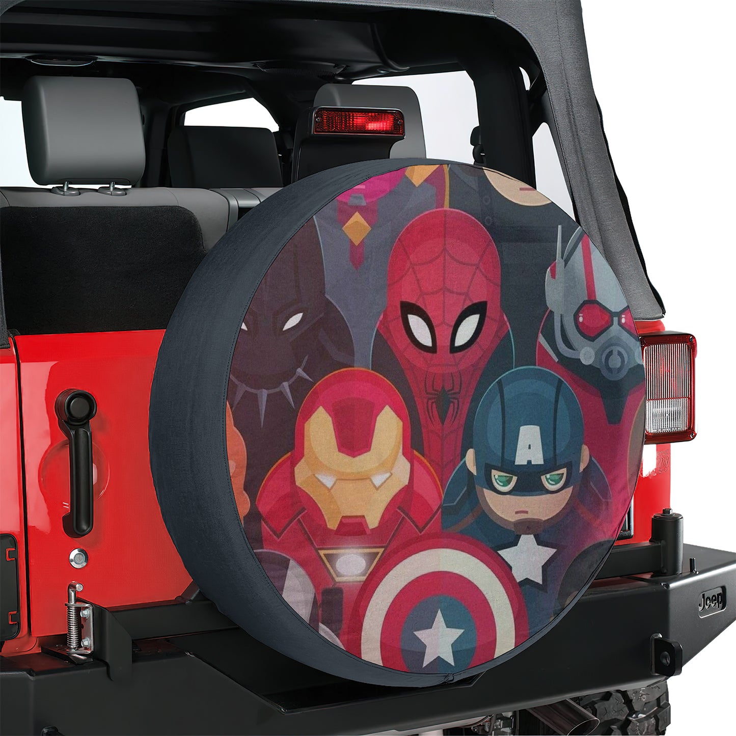 Marvel Assemble Spare Tire Cover – Premium Waterproof UV Resistant Protector