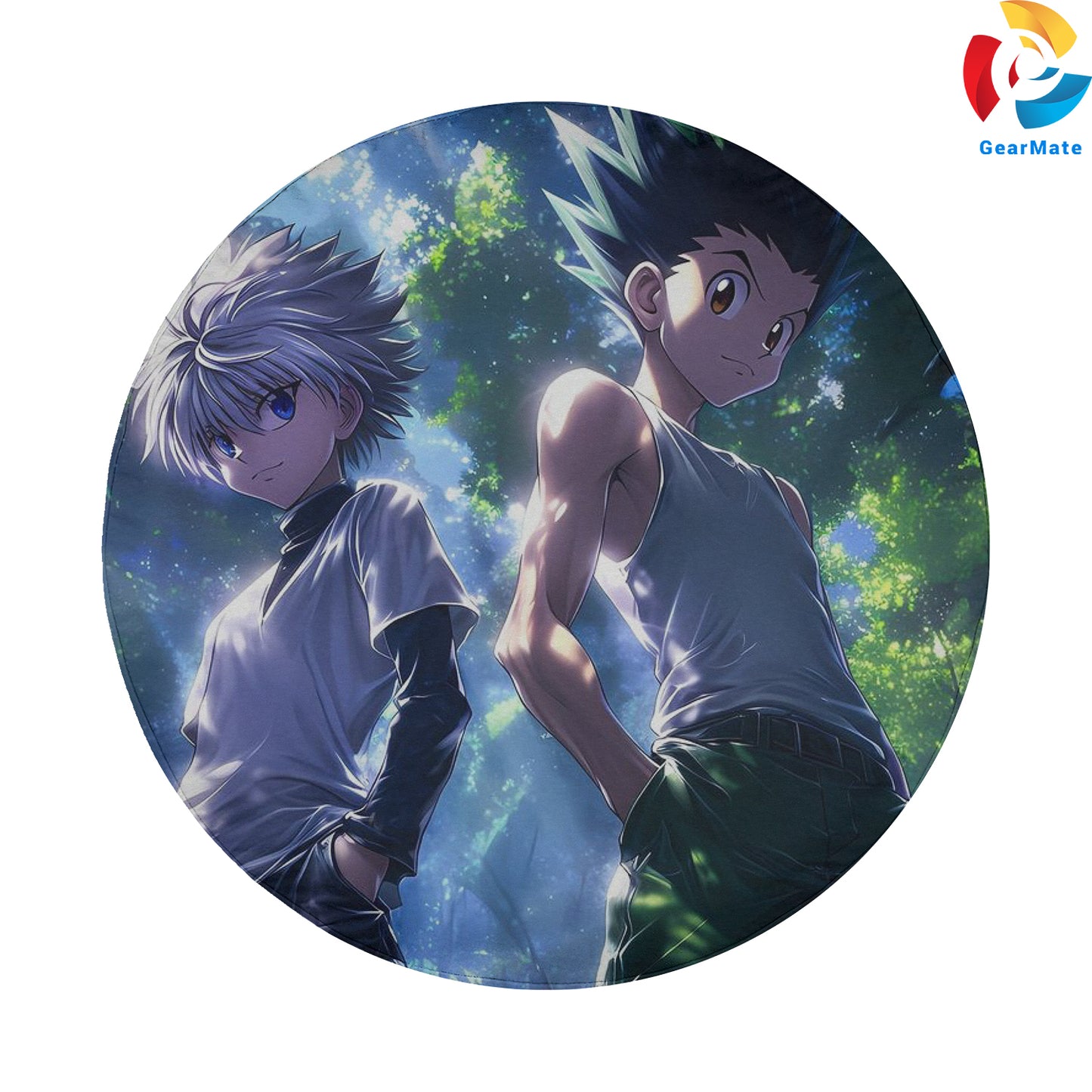 Hunter x Hunter Gon And Killua Spare Tire Cover – Premium Waterproof UV-Resistant Protector