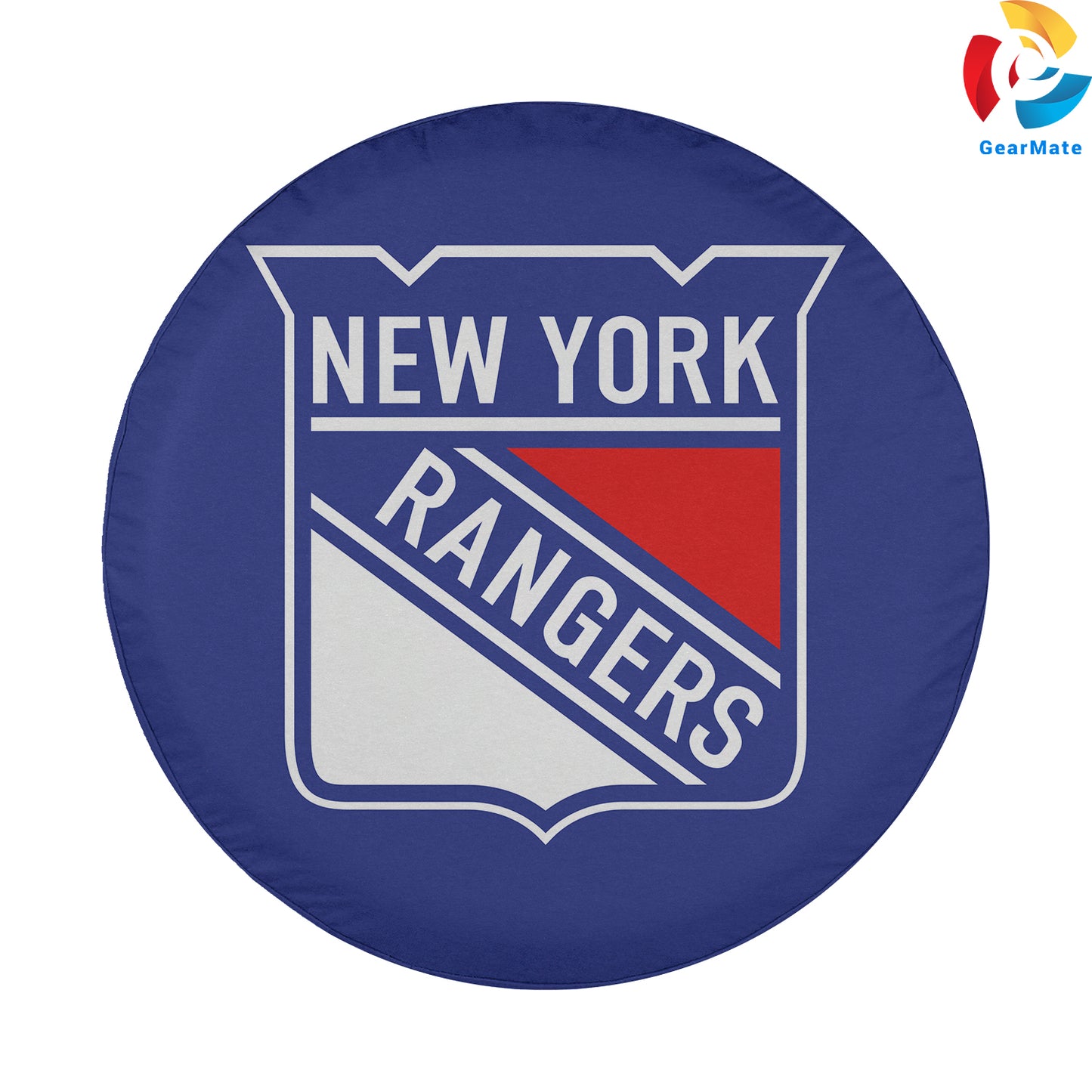 New York Rangers NHL Hookey Season Spare Tire Cover – Premium Waterproof UV-Resistant Protector