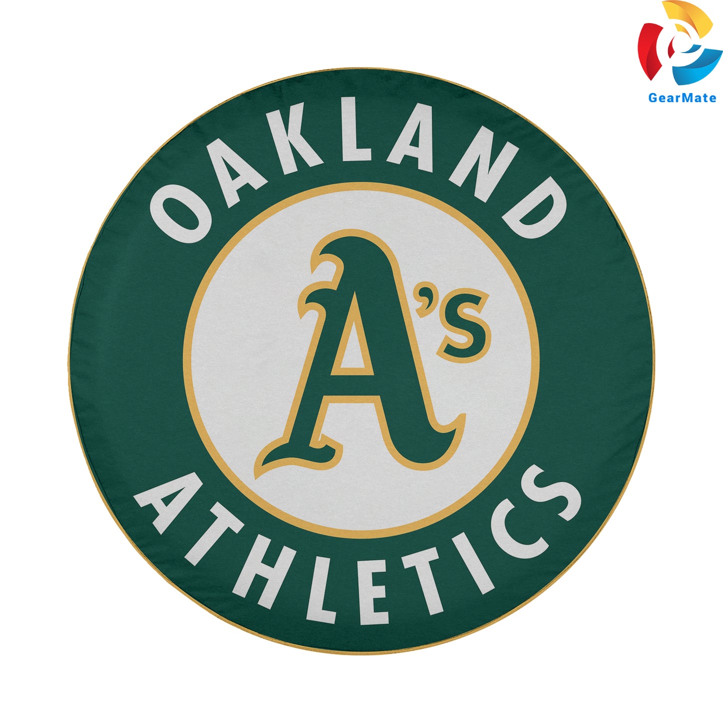 Oakland Athletics Spare Tire Cover – Premium Waterproof UV-Resistant Protector