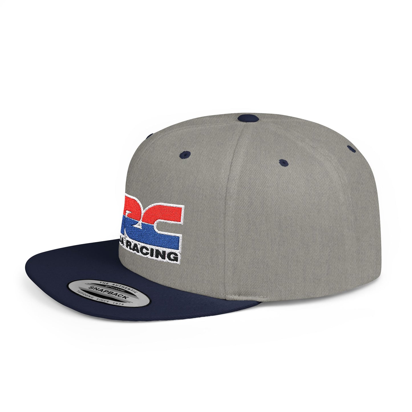 HRC Flat Bill Snapback – Lightweight, Custom Fit, Premium Quality